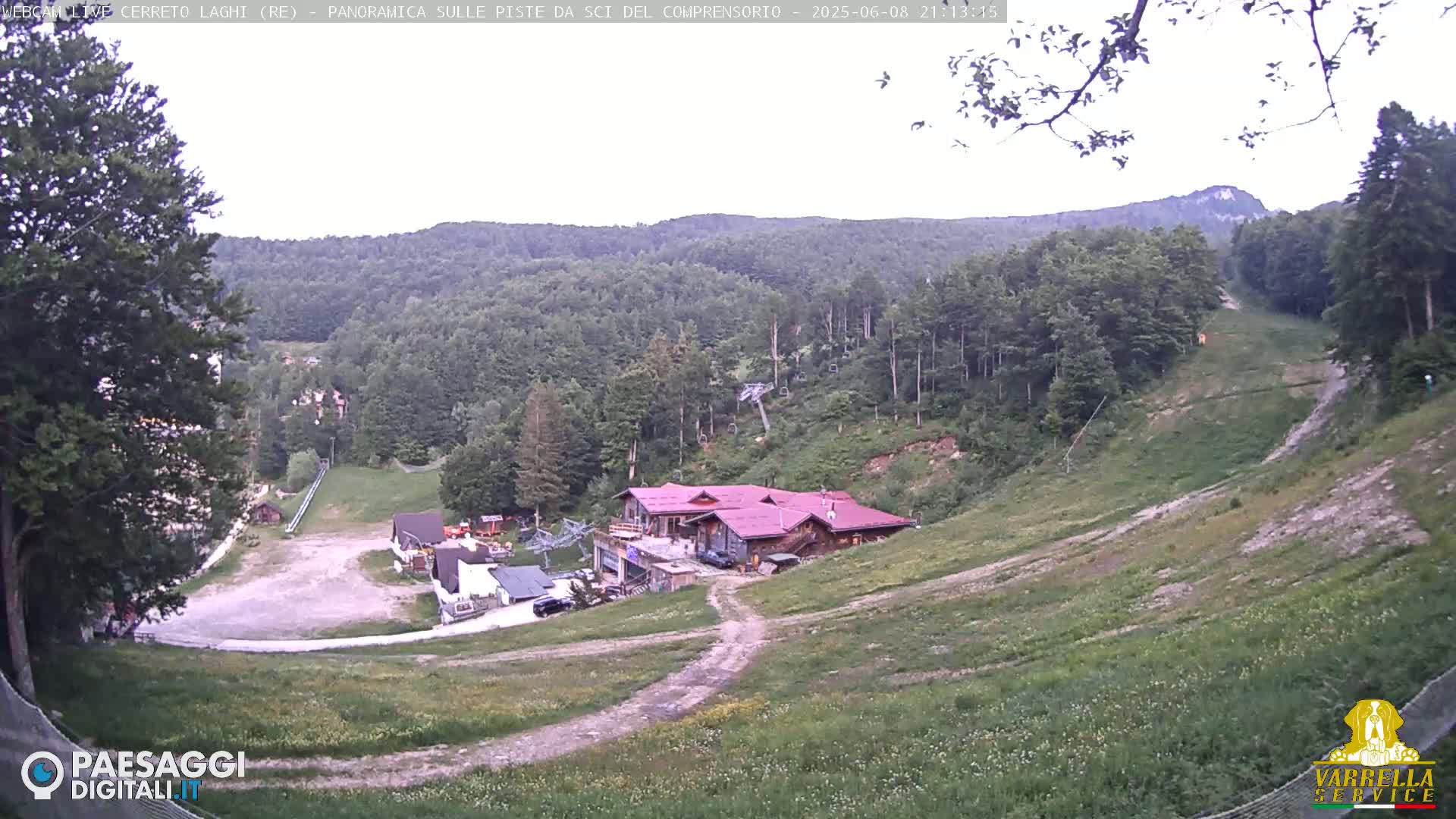  Cerreto Laghi Lakes & Ski Lifts Live Cam -  Reggio Emilia, Emilia-Romagna, Italy