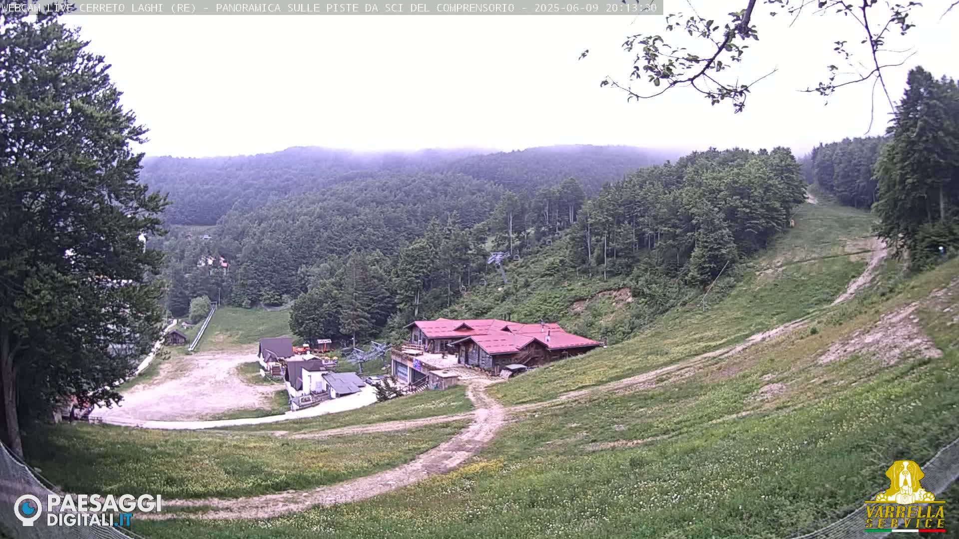  Cerreto Laghi Lakes & Ski Lifts Live Cam -  Reggio Emilia, Emilia-Romagna, Italy