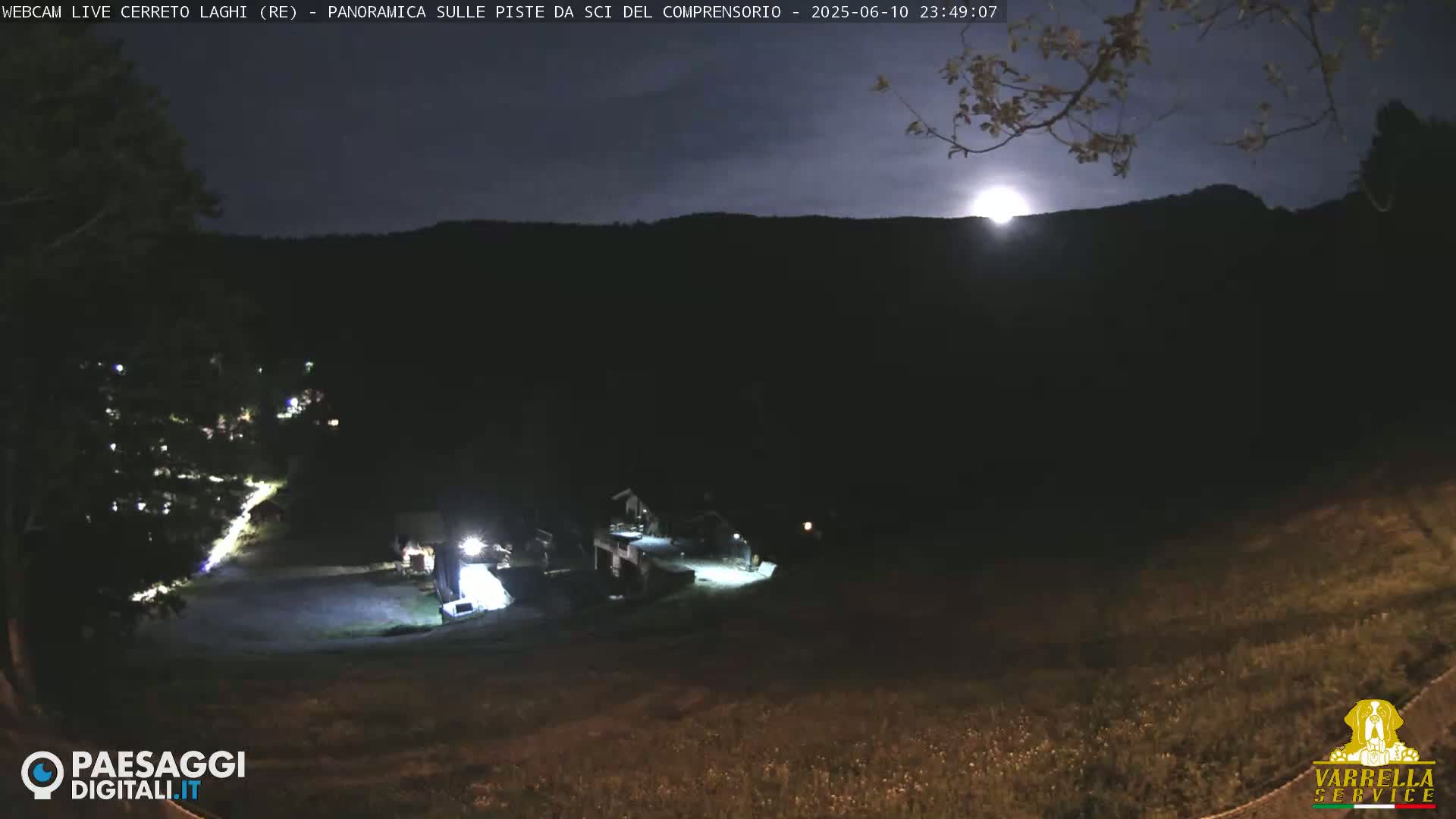  Cerreto Laghi Lakes & Ski Lifts Live Cam -  Reggio Emilia, Emilia-Romagna, Italy