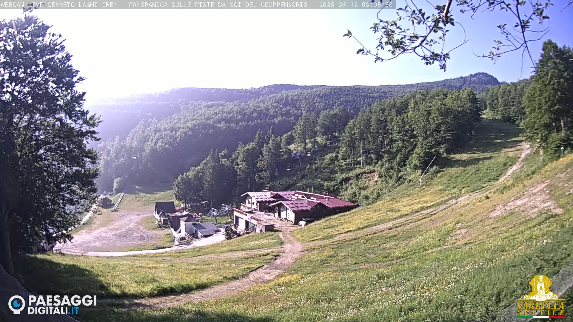  Cerreto Laghi Lakes & Ski Lifts Live Cam -  Reggio Emilia, Emilia-Romagna, Italy