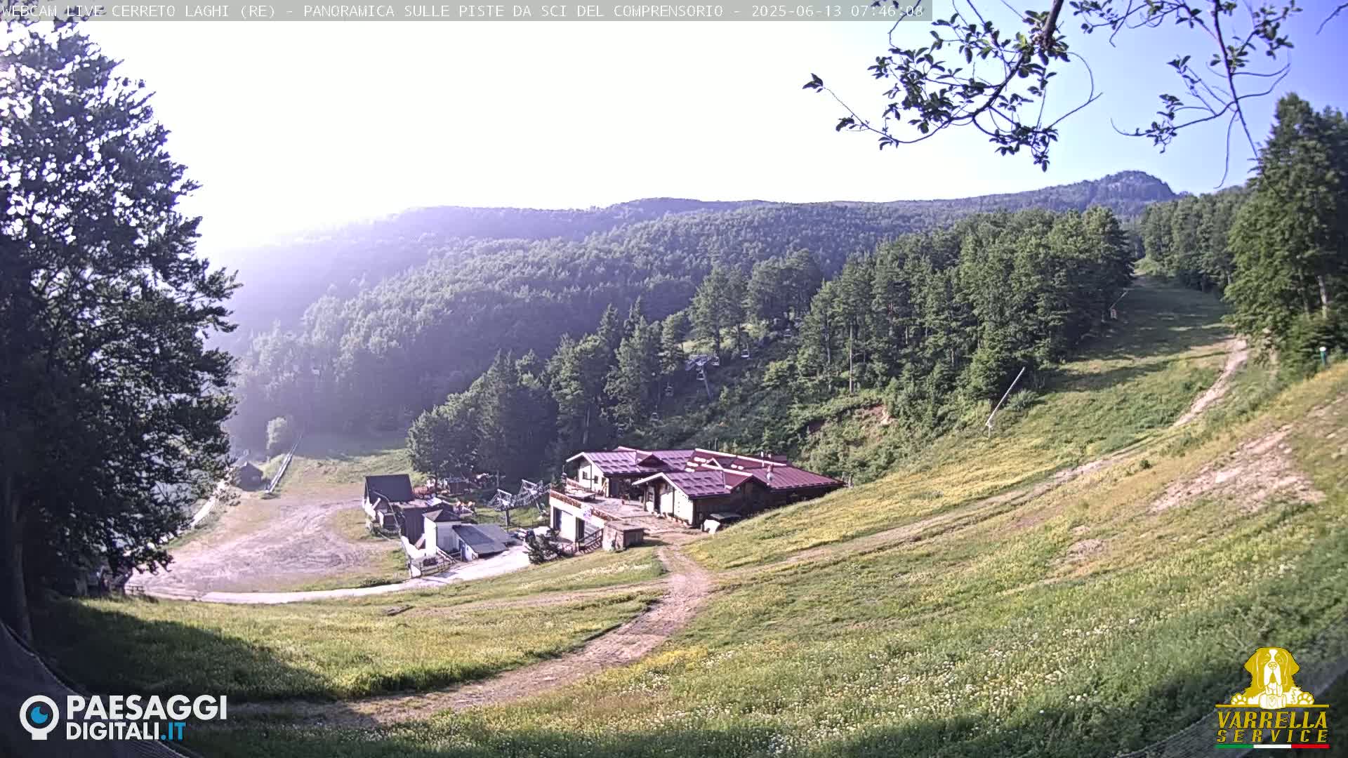  Cerreto Laghi Lakes & Ski Lifts Live Cam -  Reggio Emilia, Emilia-Romagna, Italy