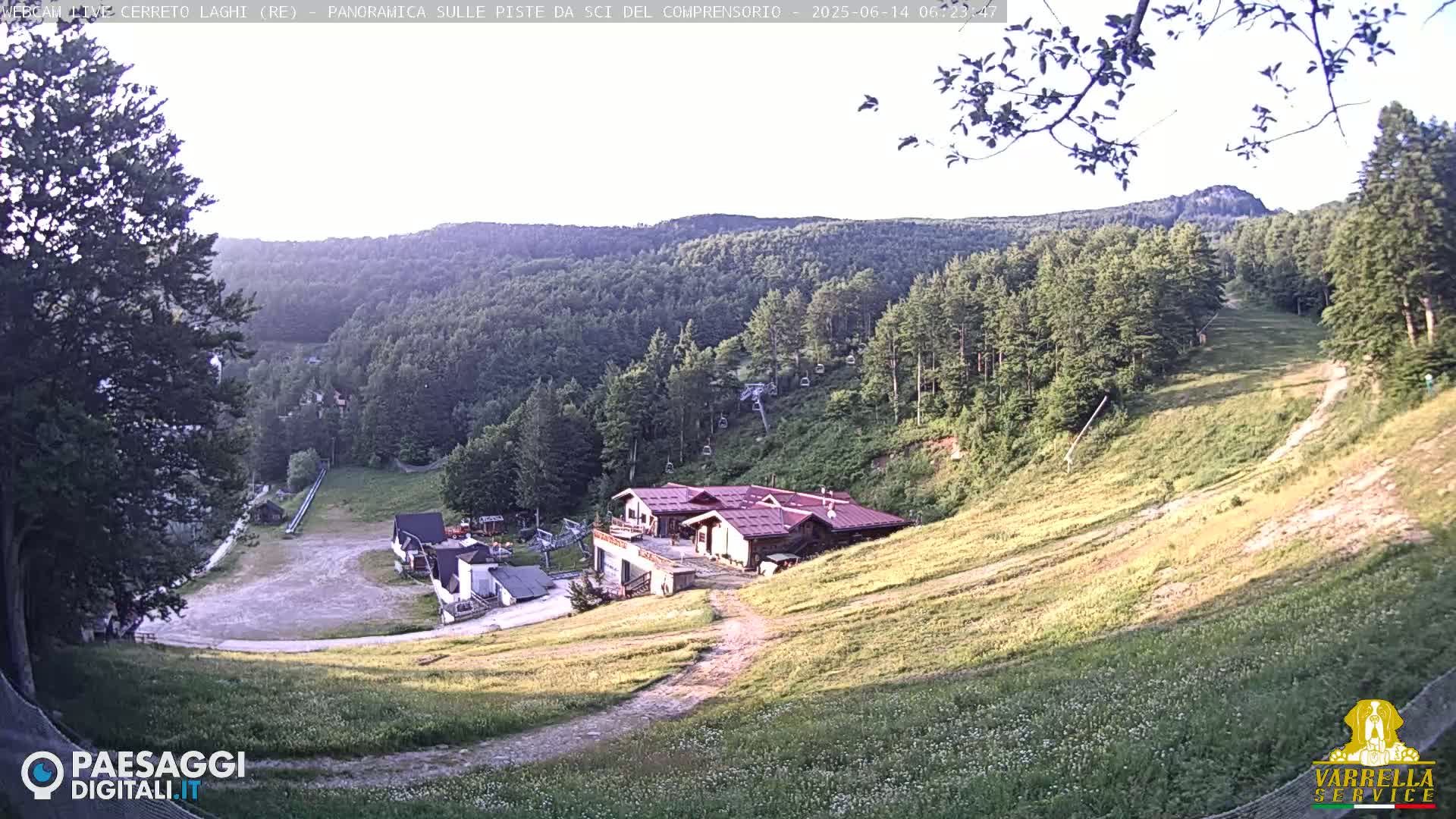  Cerreto Laghi Lakes & Ski Lifts Live Cam -  Reggio Emilia, Emilia-Romagna, Italy
