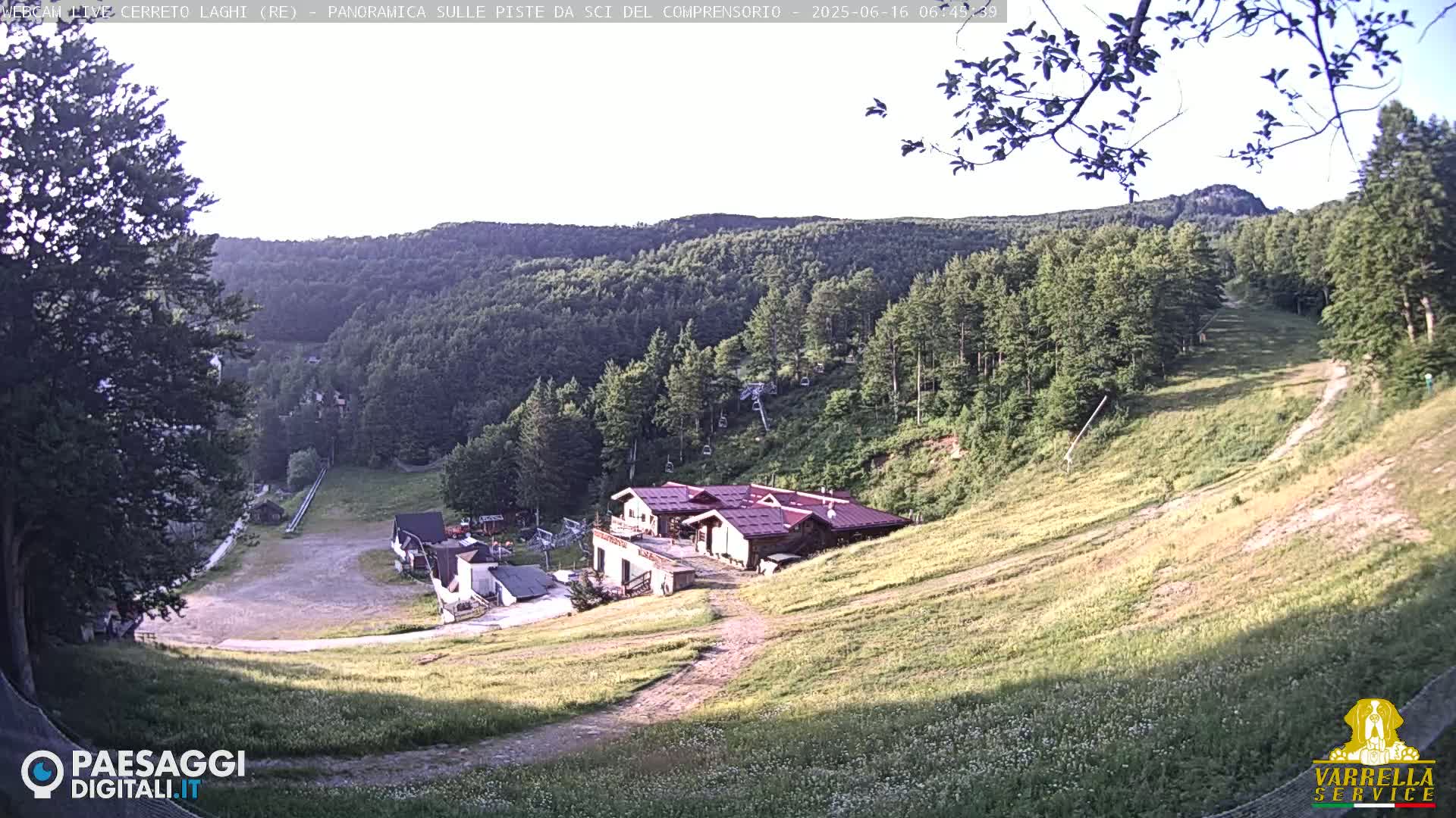  Cerreto Laghi Lakes & Ski Lifts Live Cam -  Reggio Emilia, Emilia-Romagna, Italy