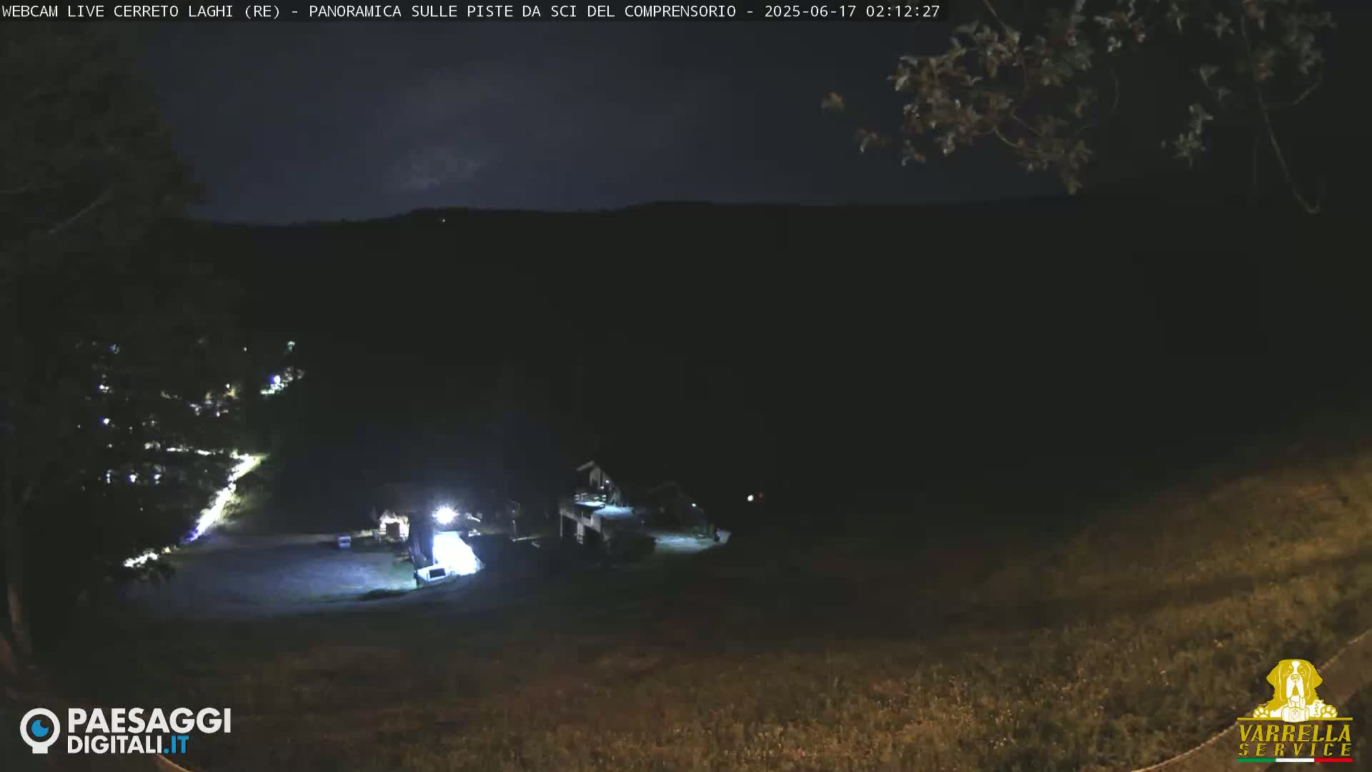 Cerreto Laghi Lakes & Ski Lifts Live Cam -  Reggio Emilia, Emilia-Romagna, Italy