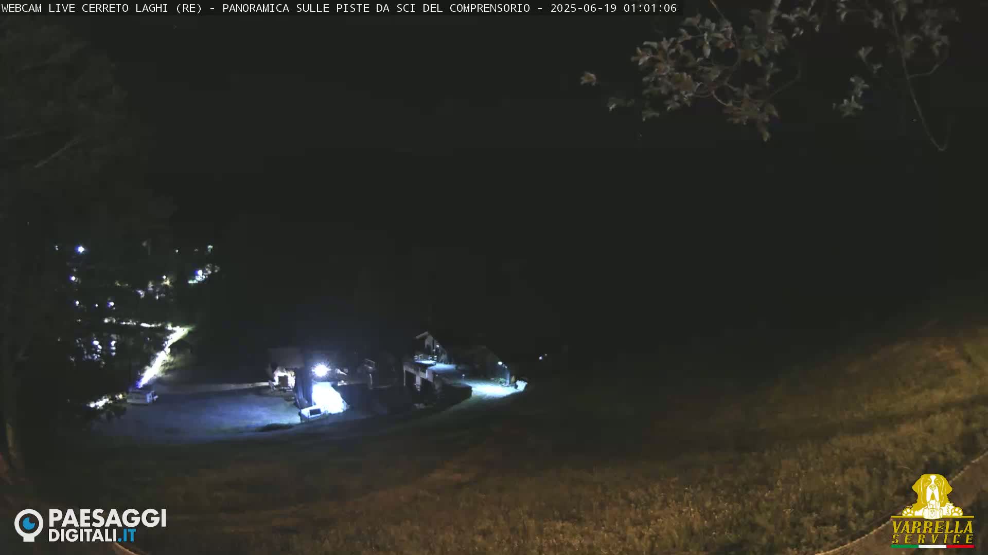 Cerreto Laghi Lakes & Ski Lifts Live Cam -  Reggio Emilia, Emilia-Romagna, Italy