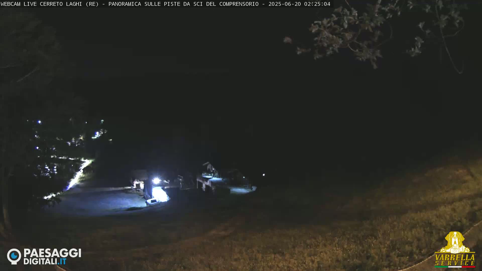 Cerreto Laghi Lakes & Ski Lifts Live Cam -  Reggio Emilia, Emilia-Romagna, Italy
