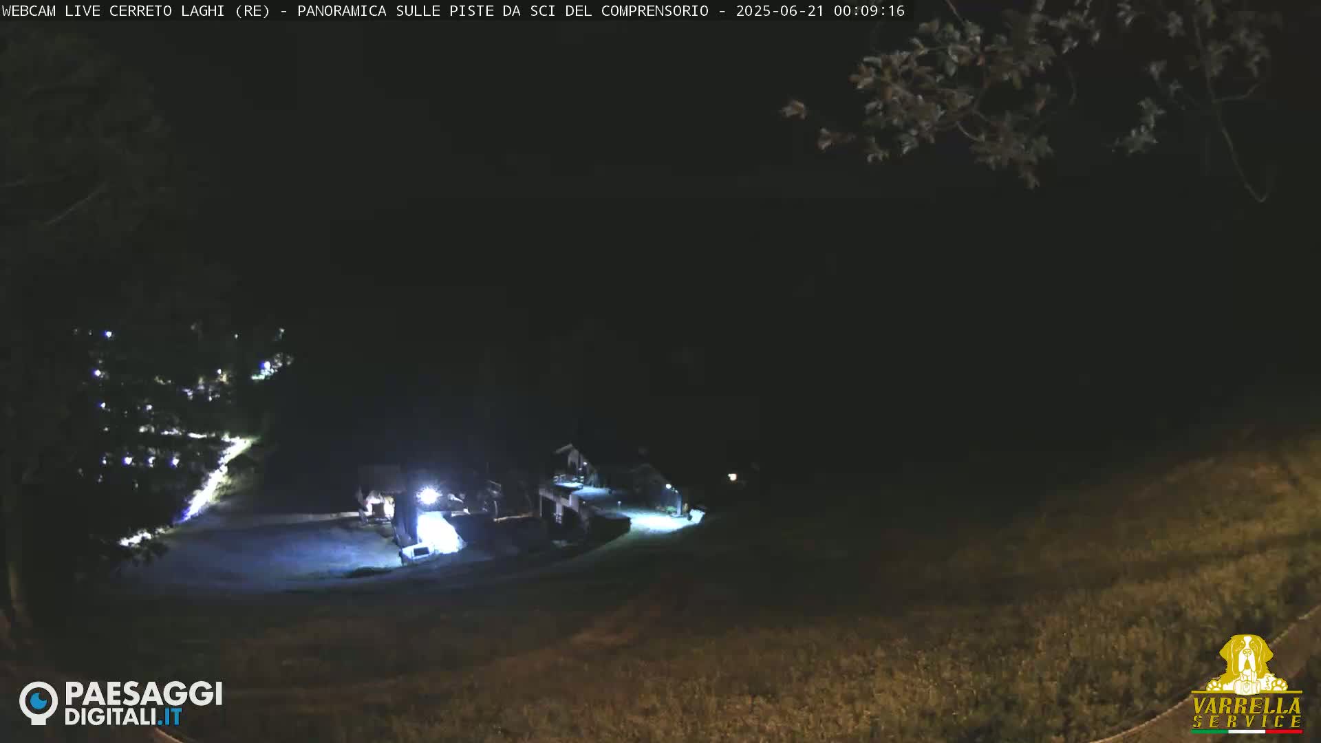 Cerreto Laghi Lakes & Ski Lifts Live Cam -  Reggio Emilia, Emilia-Romagna, Italy