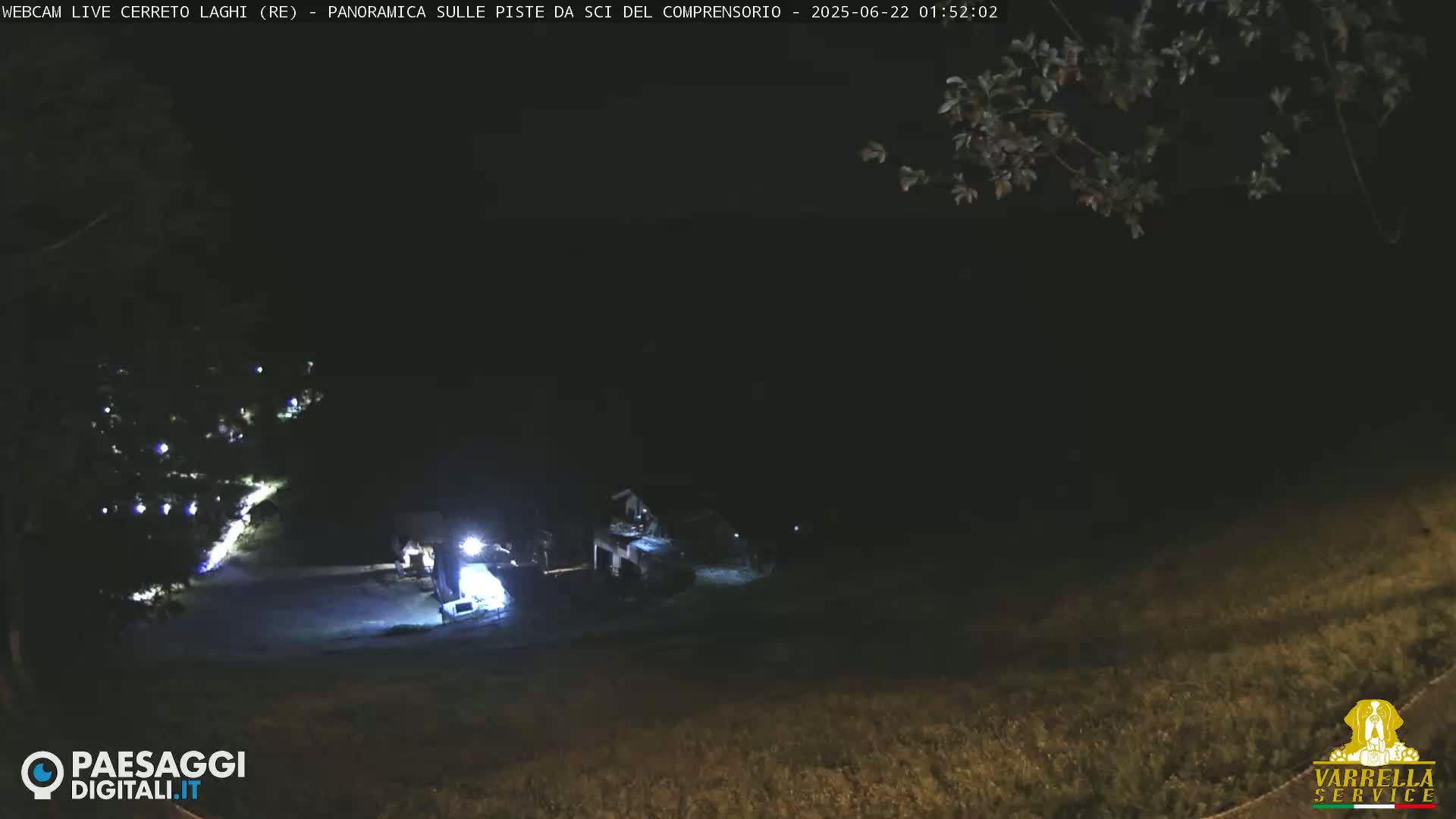 Cerreto Laghi Lakes & Ski Lifts Live Cam -  Reggio Emilia, Emilia-Romagna, Italy
