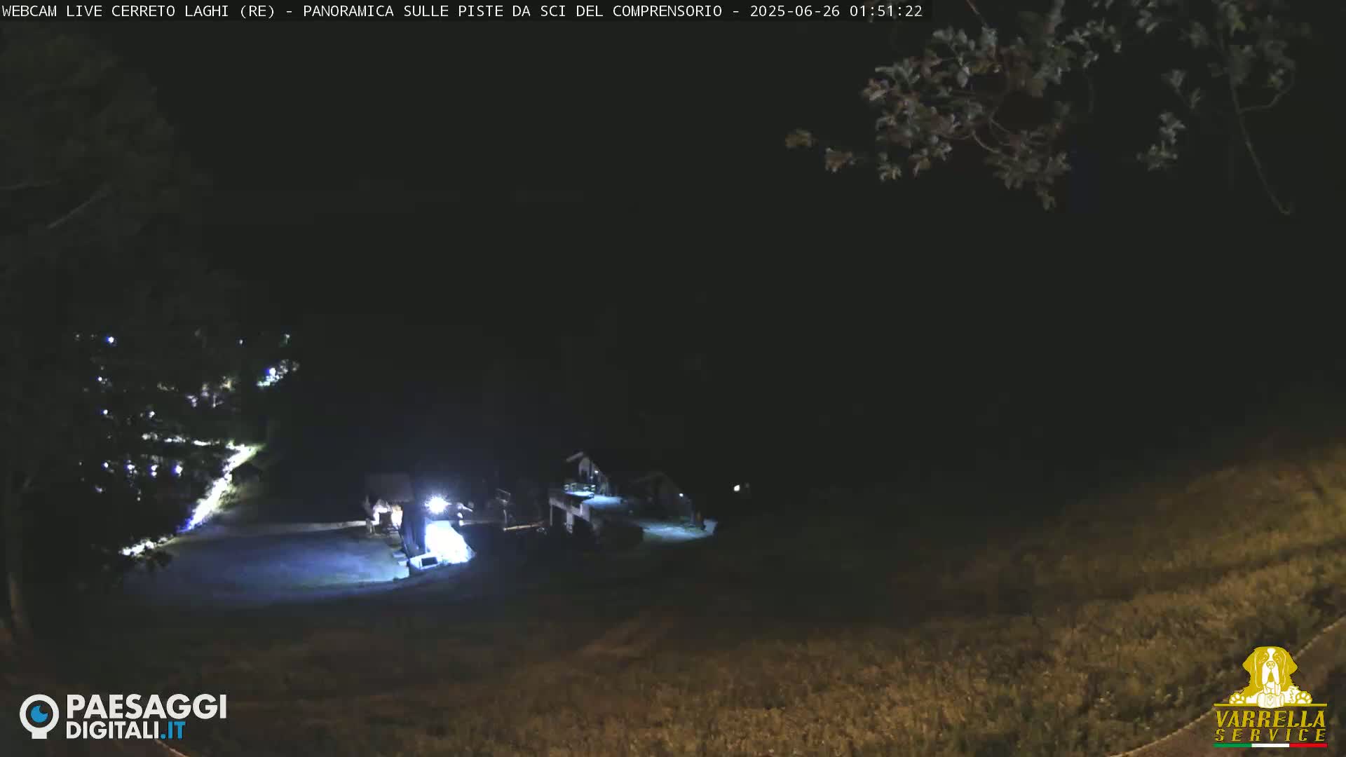 Cerreto Laghi Lakes & Ski Lifts Live Cam -  Reggio Emilia, Emilia-Romagna, Italy