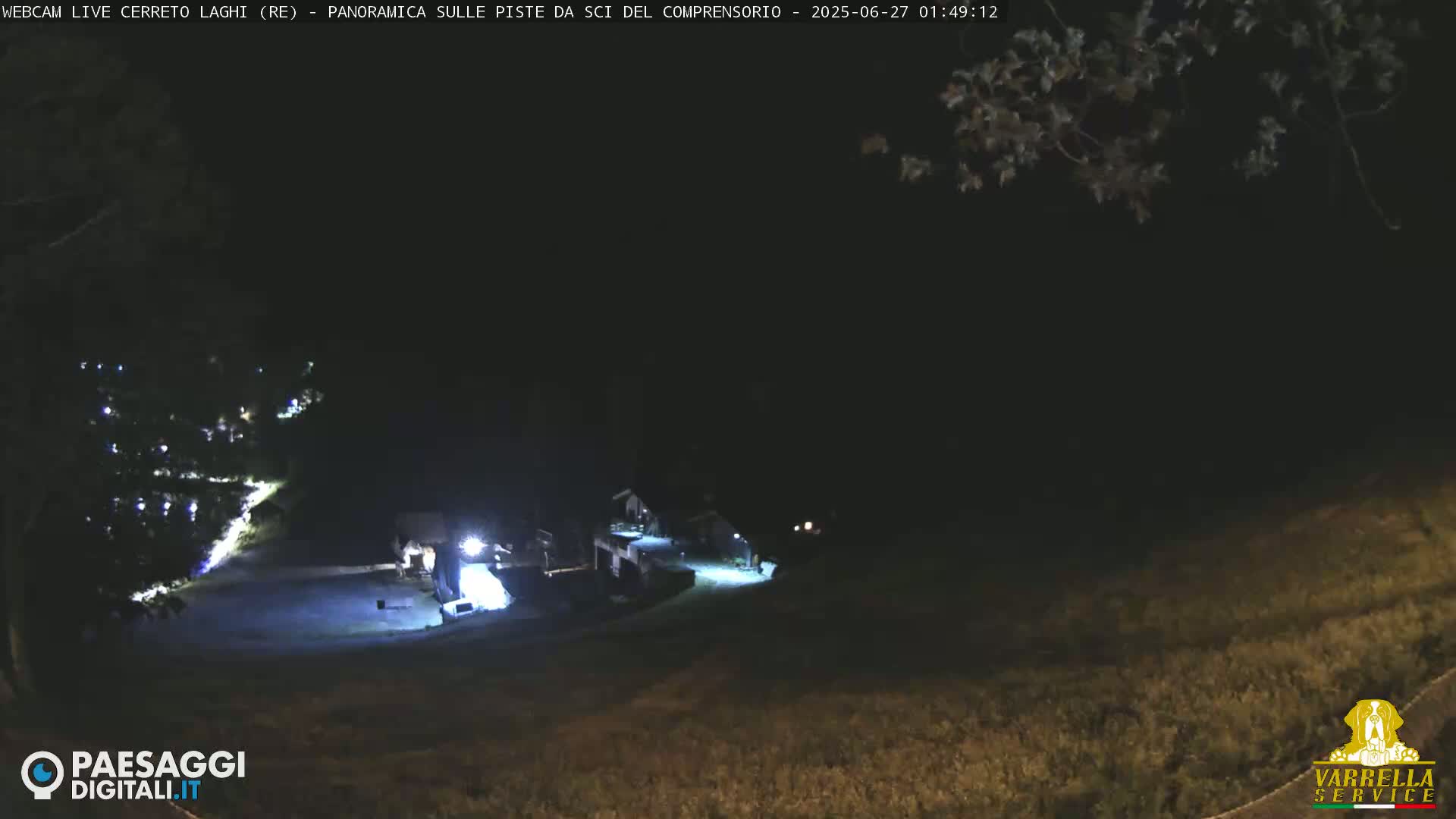 Cerreto Laghi Lakes & Ski Lifts Live Cam -  Reggio Emilia, Emilia-Romagna, Italy