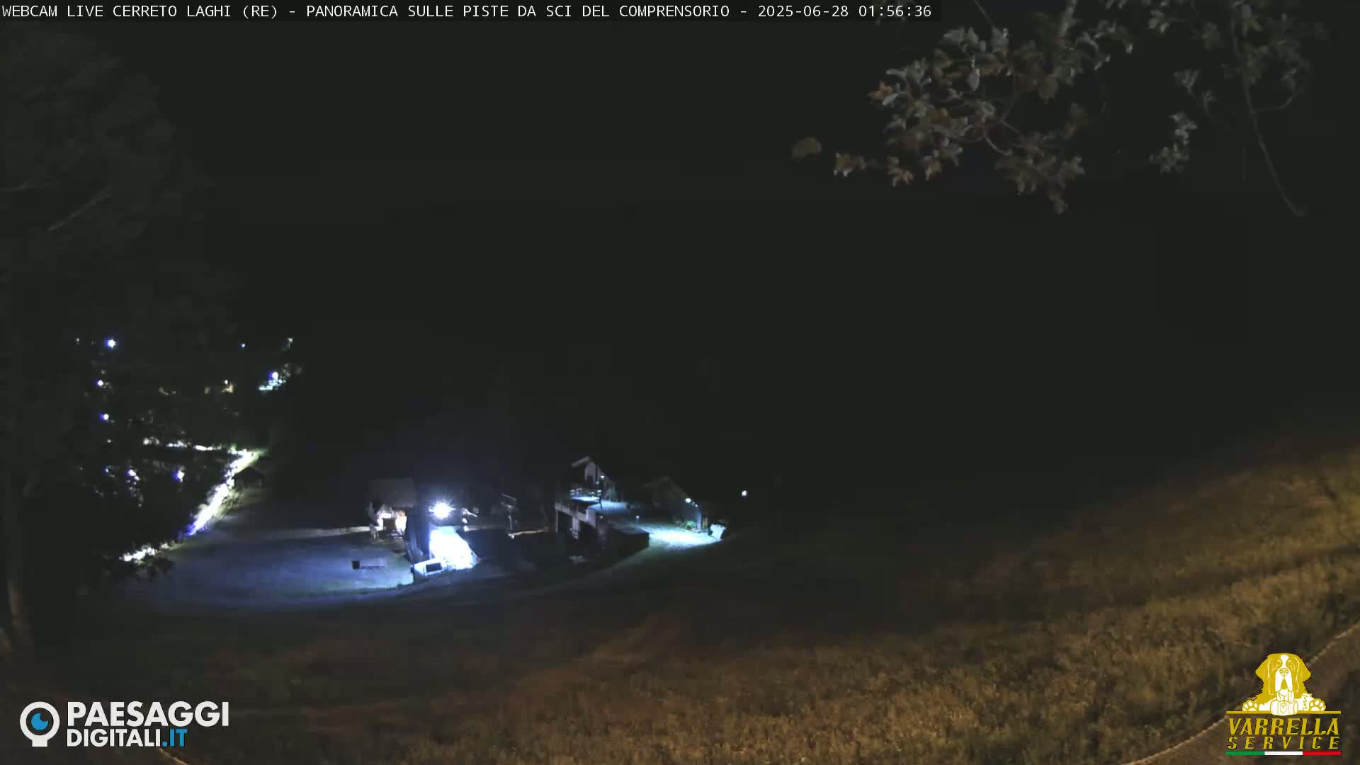 Cerreto Laghi Lakes & Ski Lifts Live Cam -  Reggio Emilia, Emilia-Romagna, Italy