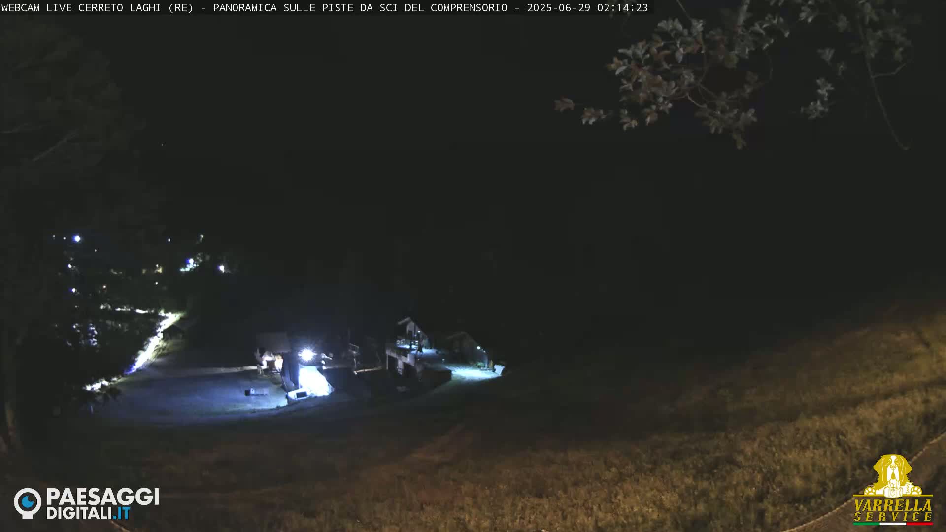 Cerreto Laghi Lakes & Ski Lifts Live Cam -  Reggio Emilia, Emilia-Romagna, Italy