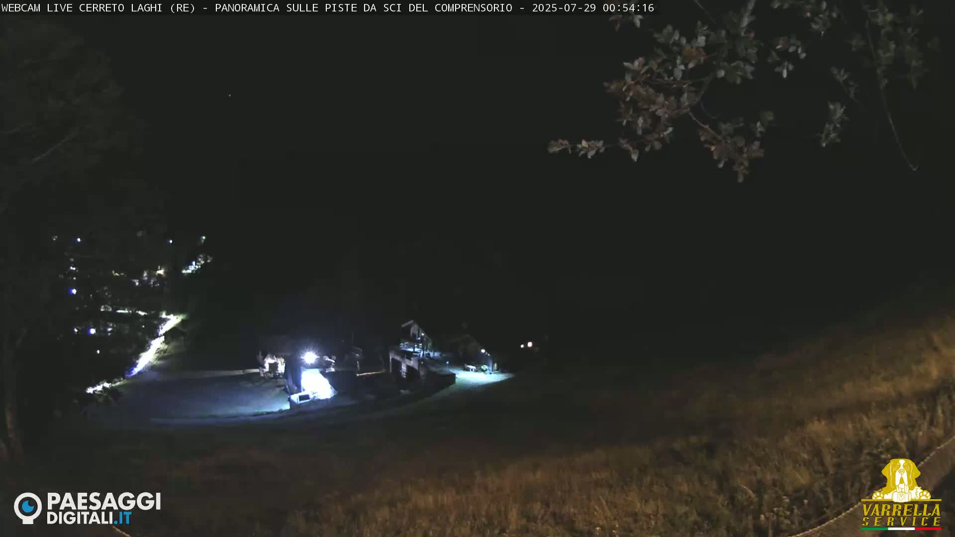 Cerreto Laghi Lakes & Ski Lifts Live Cam -  Reggio Emilia, Emilia-Romagna, Italy