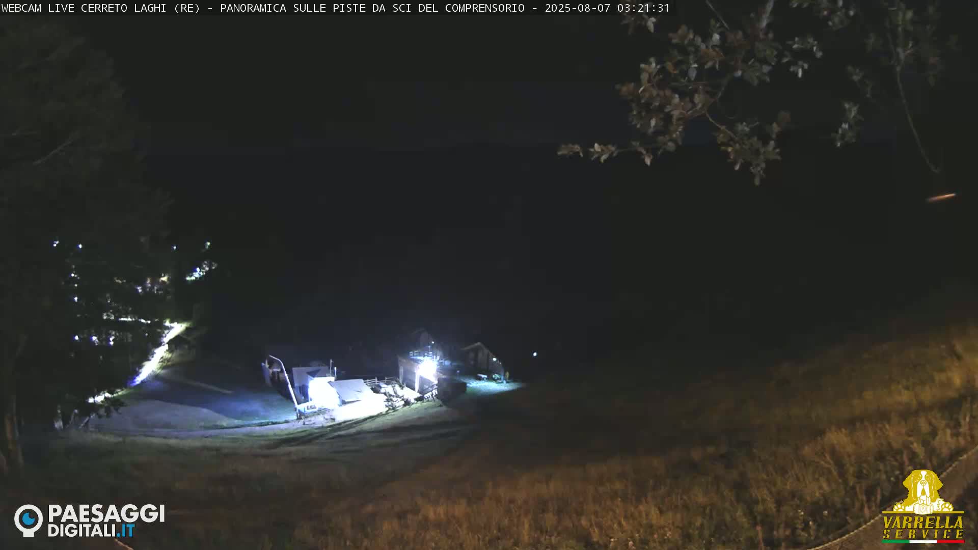 Cerreto Laghi Lakes & Ski Lifts Live Cam -  Reggio Emilia, Emilia-Romagna, Italy