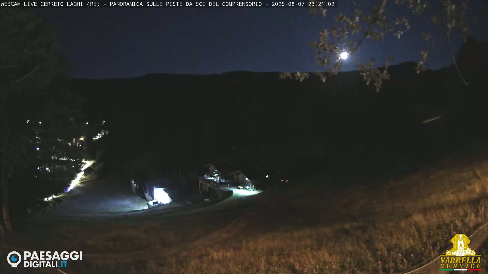 Cerreto Laghi Lakes & Ski Lifts Live Cam -  Reggio Emilia, Emilia-Romagna, Italy