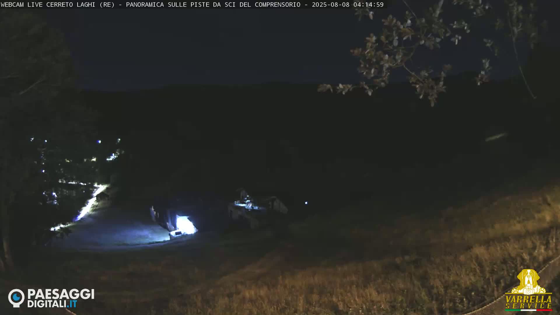 Cerreto Laghi Lakes & Ski Lifts Live Cam -  Reggio Emilia, Emilia-Romagna, Italy