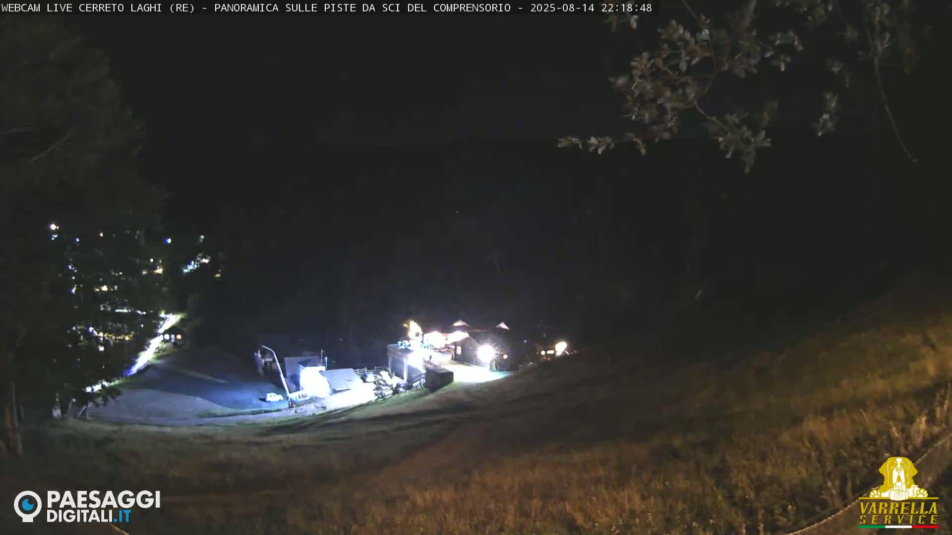 Cerreto Laghi Lakes & Ski Lifts Live Cam -  Reggio Emilia, Emilia-Romagna, Italy