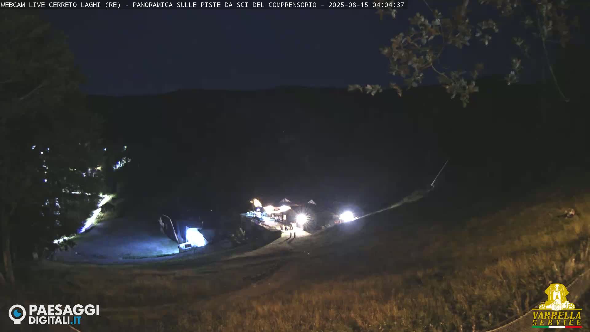 Cerreto Laghi Lakes & Ski Lifts Live Cam -  Reggio Emilia, Emilia-Romagna, Italy