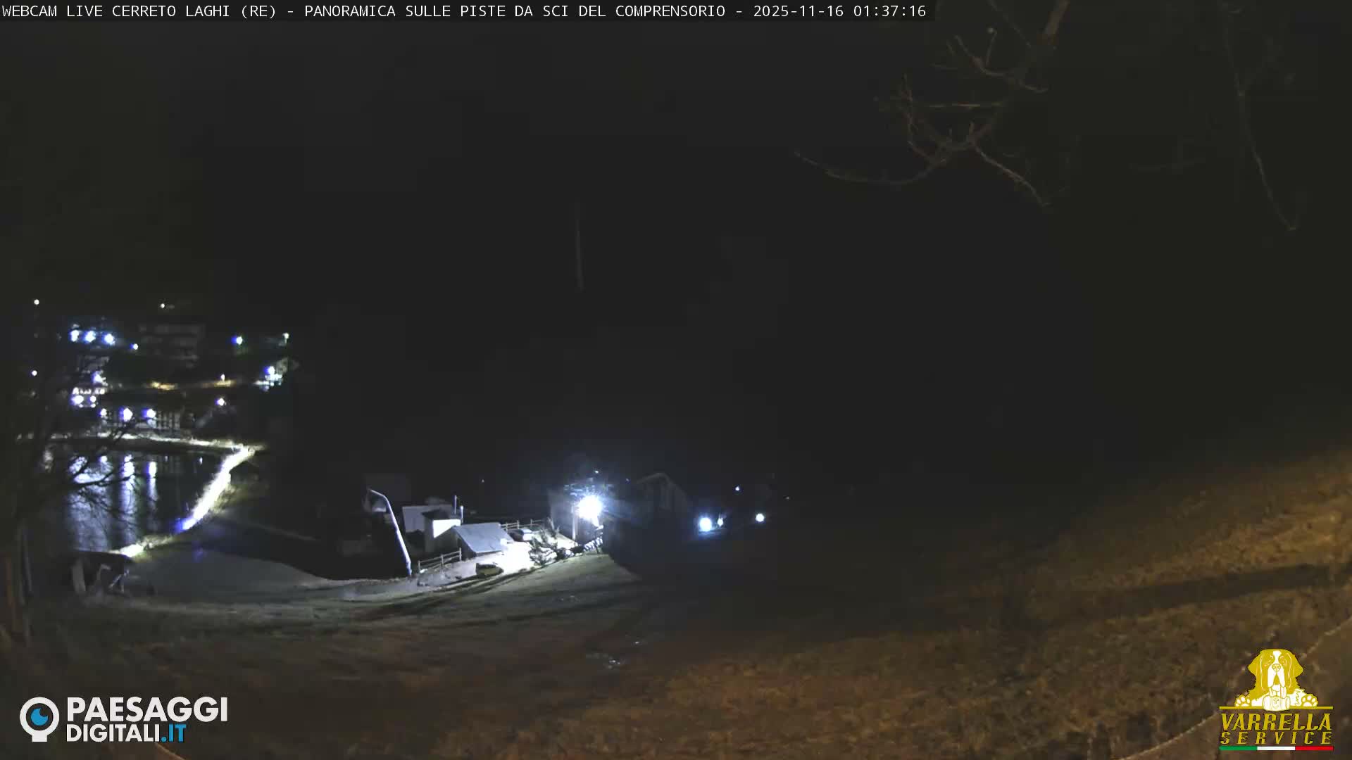 Cerreto Laghi Lakes & Ski Lifts Live Cam -  Reggio Emilia, Emilia-Romagna, Italy