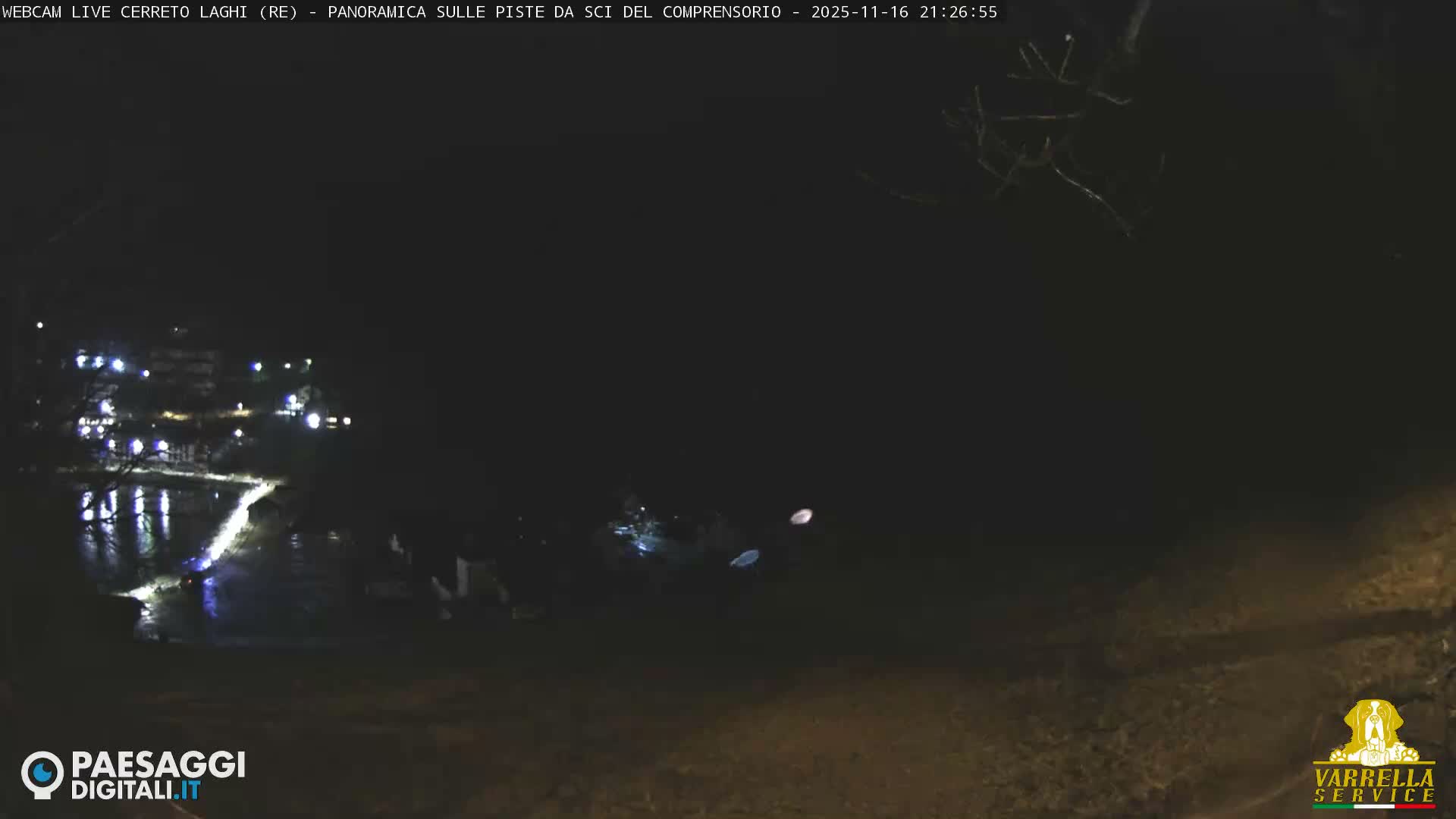 Cerreto Laghi Lakes & Ski Lifts Live Cam -  Reggio Emilia, Emilia-Romagna, Italy