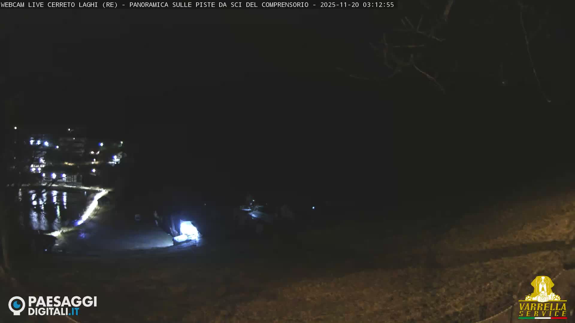 Cerreto Laghi Lakes & Ski Lifts Live Cam -  Reggio Emilia, Emilia-Romagna, Italy