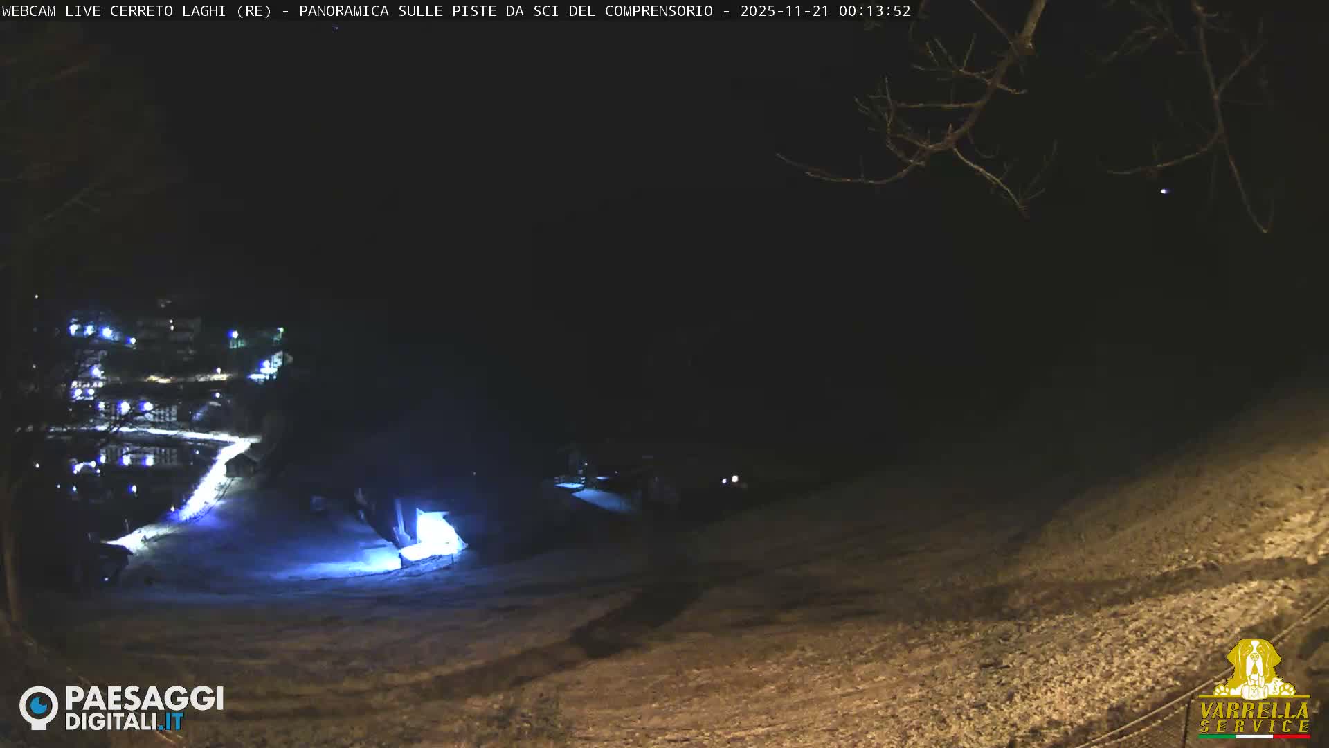 Cerreto Laghi Lakes & Ski Lifts Live Cam -  Reggio Emilia, Emilia-Romagna, Italy