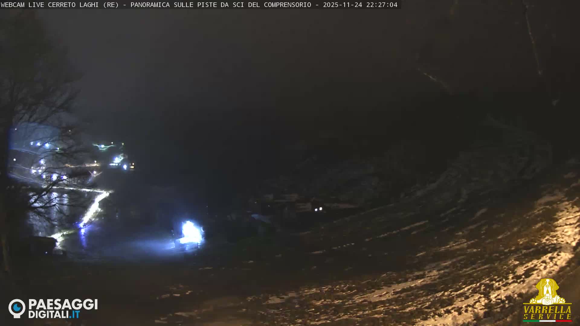 Cerreto Laghi Lakes & Ski Lifts Live Cam -  Reggio Emilia, Emilia-Romagna, Italy