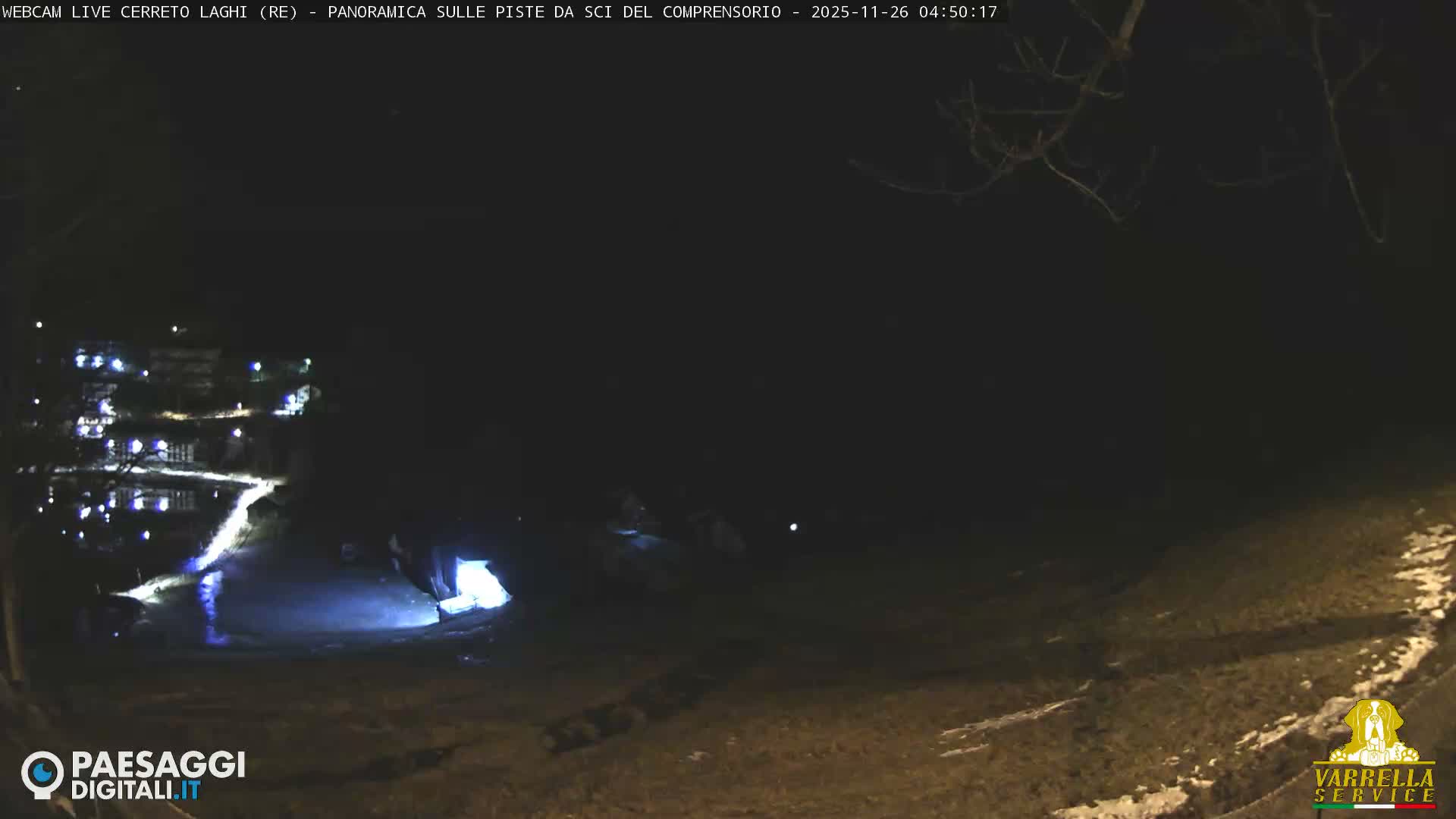 Cerreto Laghi Lakes & Ski Lifts Live Cam -  Reggio Emilia, Emilia-Romagna, Italy