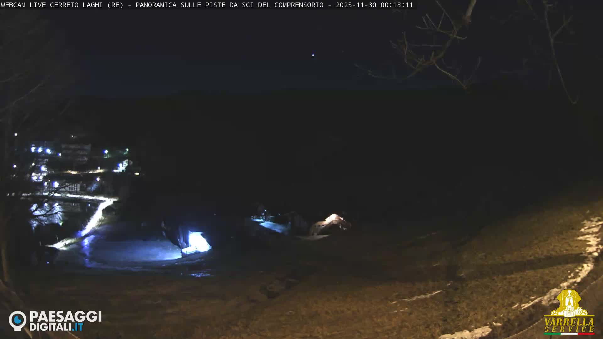 Cerreto Laghi Lakes & Ski Lifts Live Cam -  Reggio Emilia, Emilia-Romagna, Italy