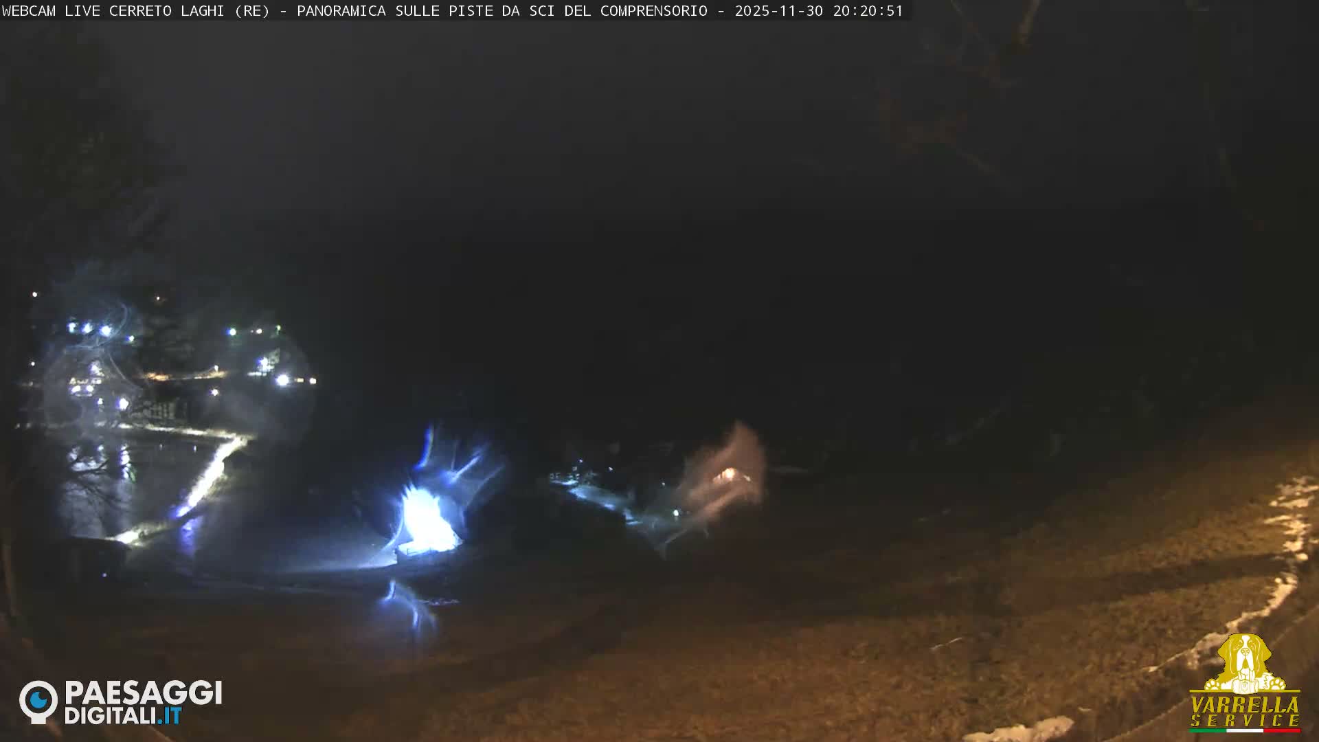 Cerreto Laghi Lakes & Ski Lifts Live Cam -  Reggio Emilia, Emilia-Romagna, Italy