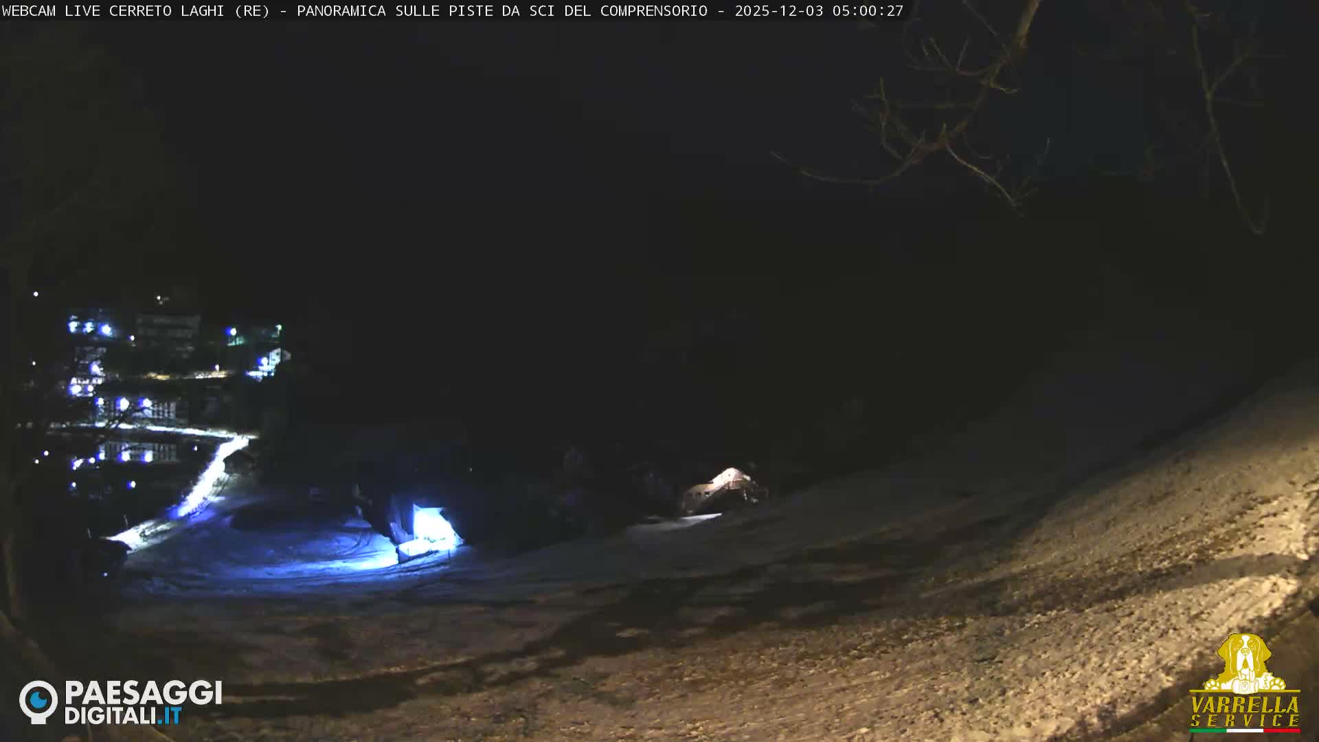 Cerreto Laghi Lakes & Ski Lifts Live Cam -  Reggio Emilia, Emilia-Romagna, Italy