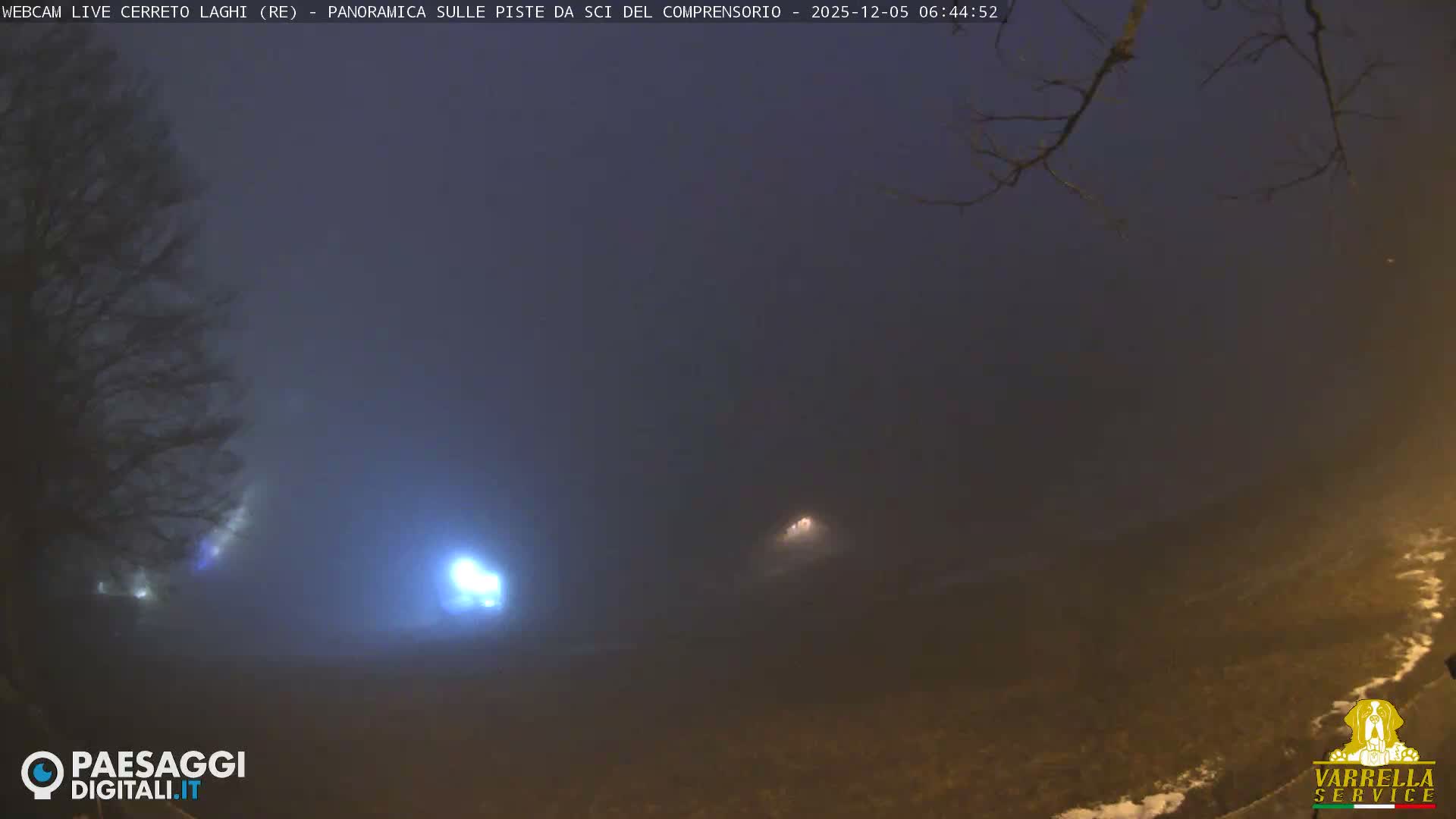 Cerreto Laghi Lakes & Ski Lifts Live Cam -  Reggio Emilia, Emilia-Romagna, Italy