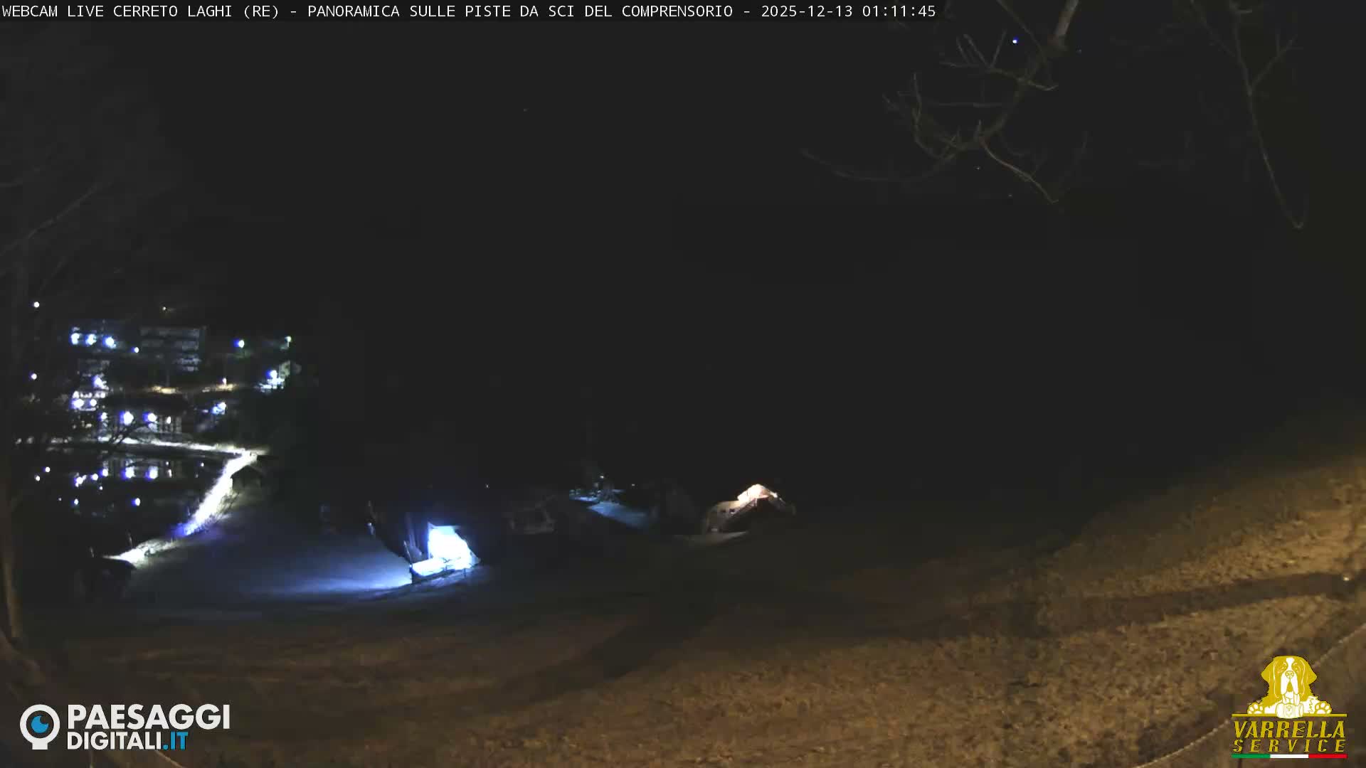 Cerreto Laghi Lakes & Ski Lifts Live Cam -  Reggio Emilia, Emilia-Romagna, Italy