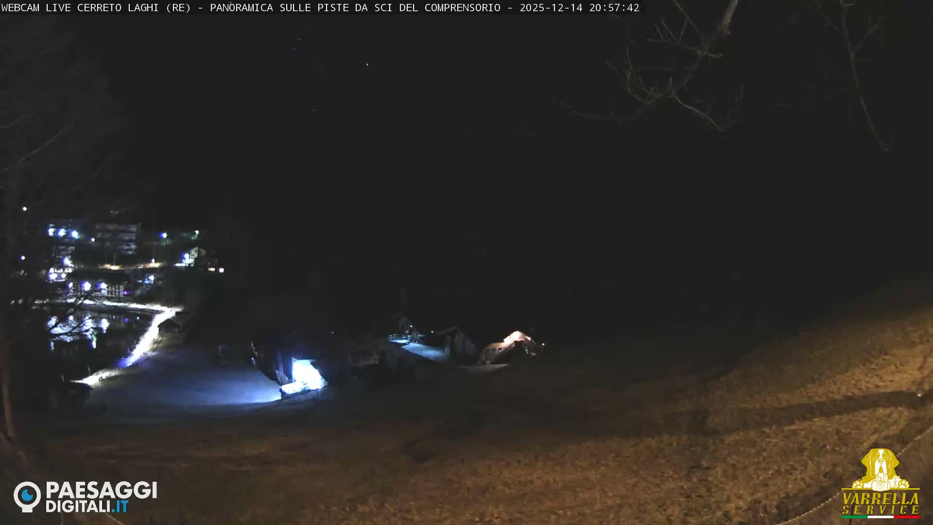 Cerreto Laghi Lakes & Ski Lifts Live Cam -  Reggio Emilia, Emilia-Romagna, Italy