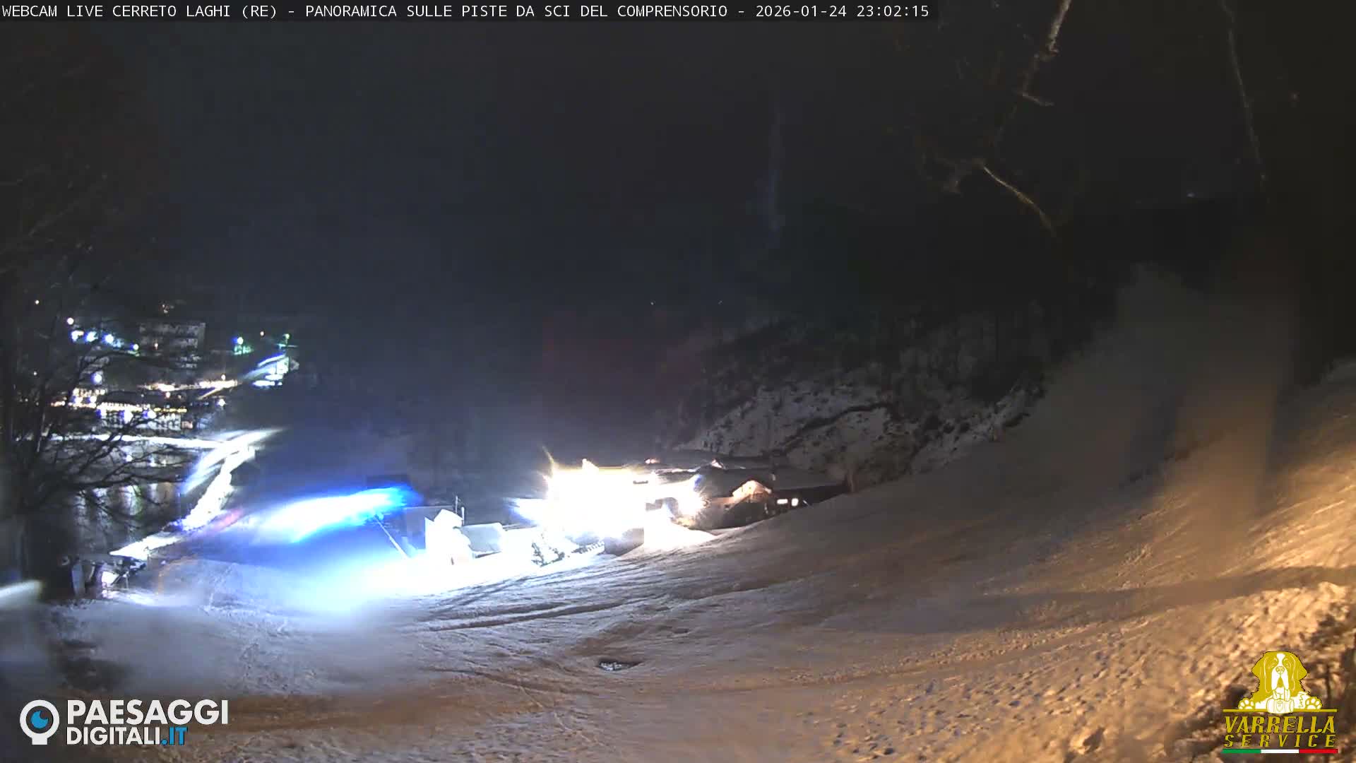 Cerreto Laghi Lakes & Ski Lifts Live Cam -  Reggio Emilia, Emilia-Romagna, Italy