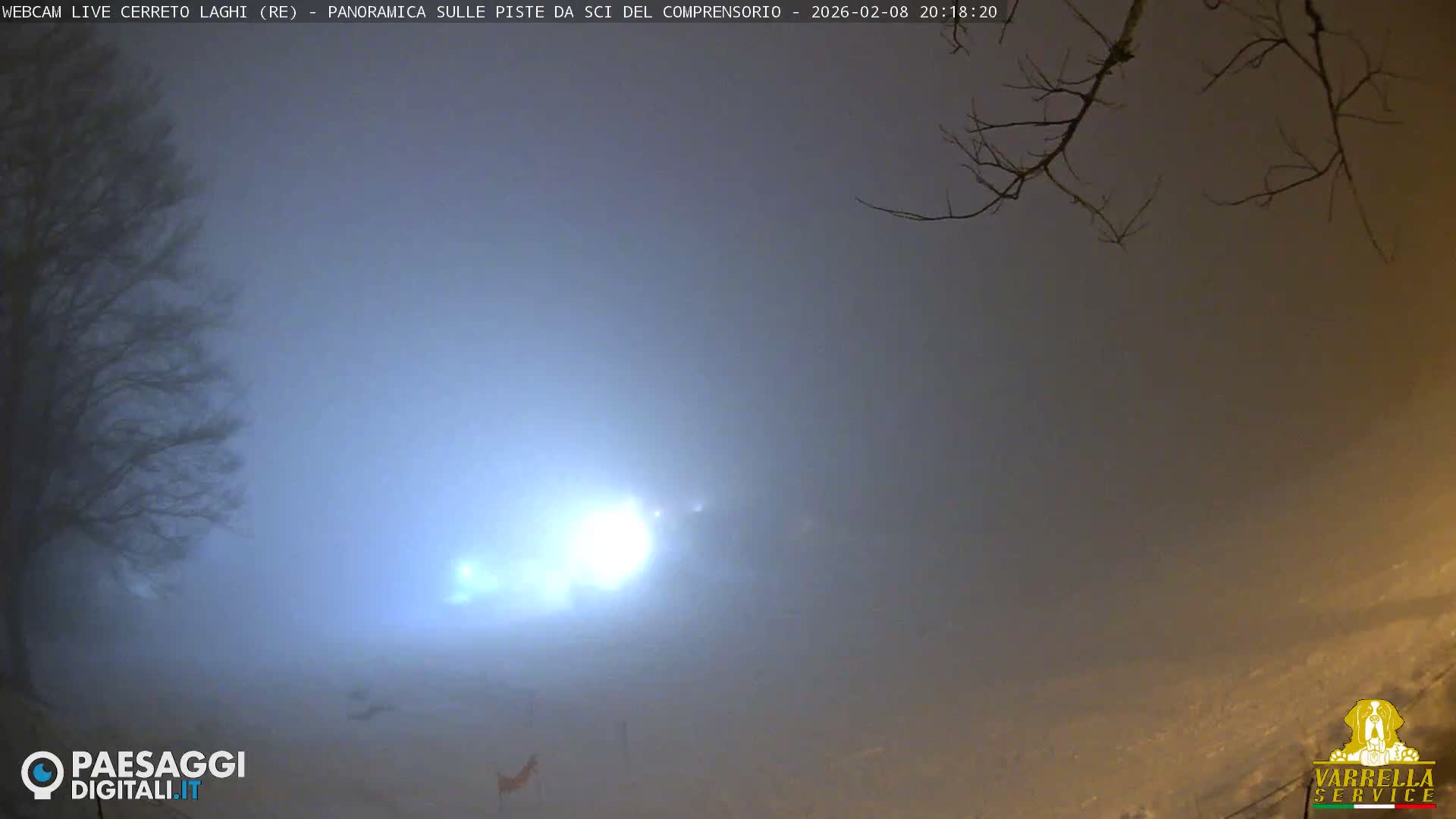 Cerreto Laghi Lakes & Ski Lifts Live Cam -  Reggio Emilia, Emilia-Romagna, Italy