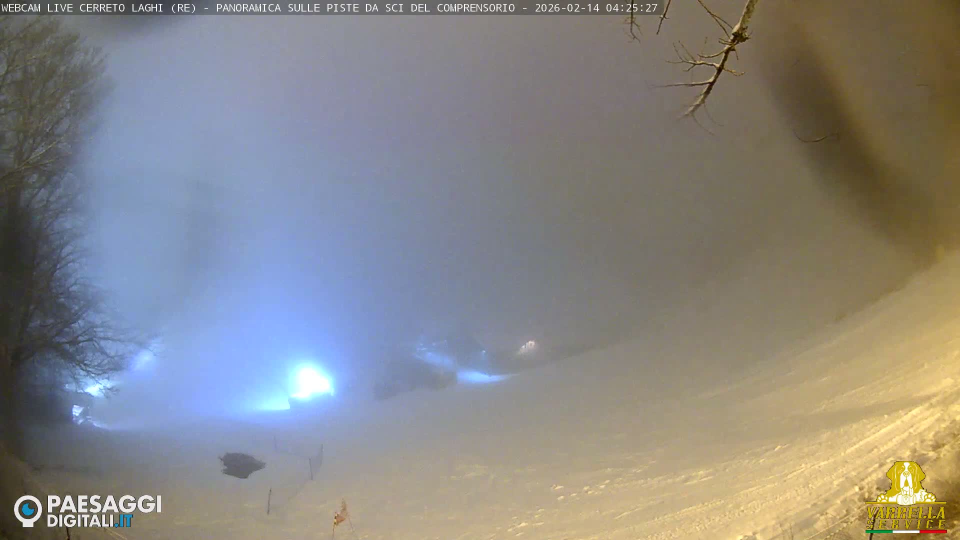 Cerreto Laghi Lakes & Ski Lifts Live Cam -  Reggio Emilia, Emilia-Romagna, Italy