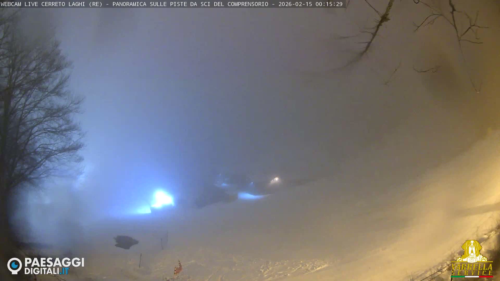Cerreto Laghi Lakes & Ski Lifts Live Cam -  Reggio Emilia, Emilia-Romagna, Italy