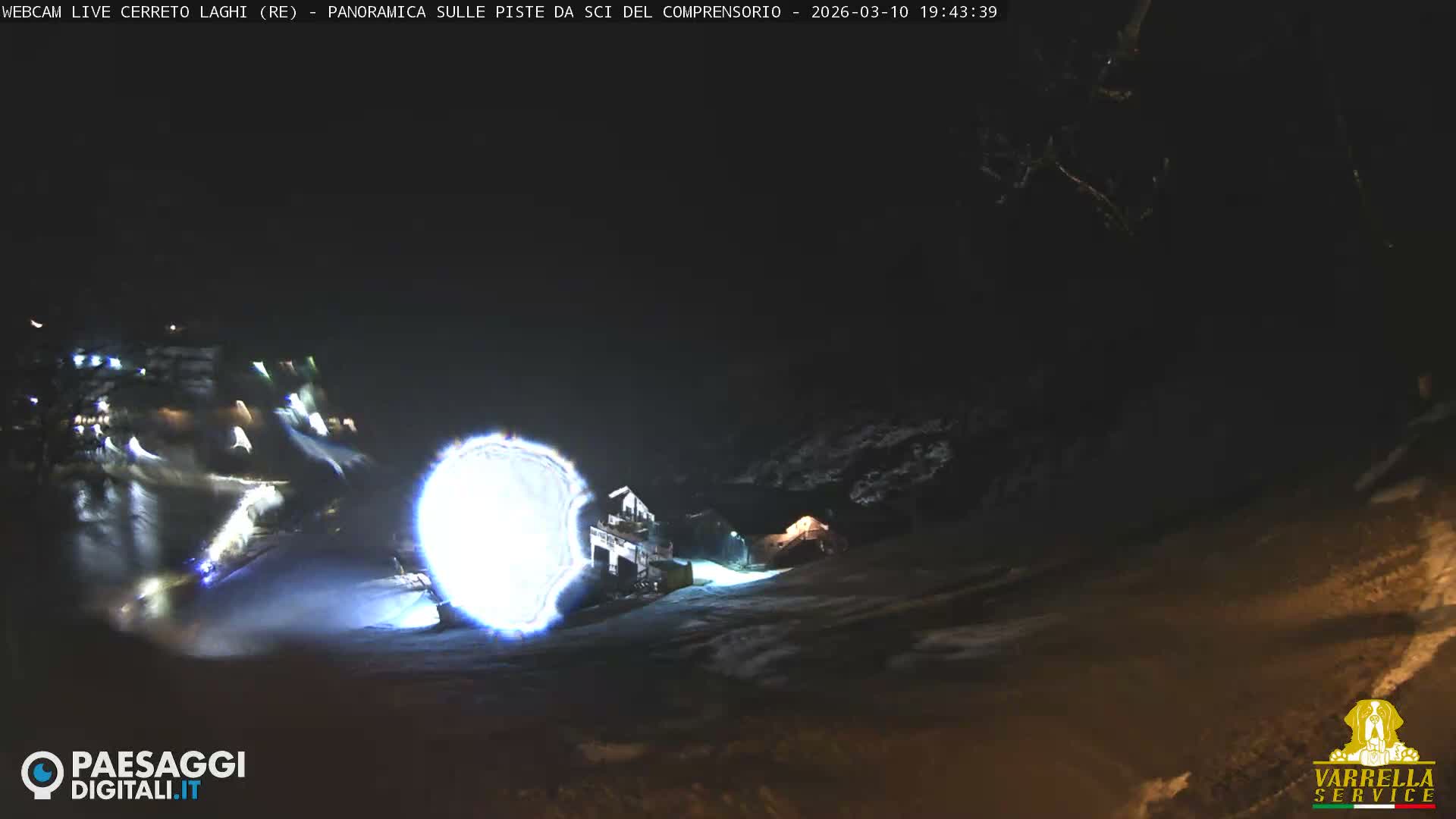 Cerreto Laghi Lakes & Ski Lifts Live Cam -  Reggio Emilia, Emilia-Romagna, Italy
