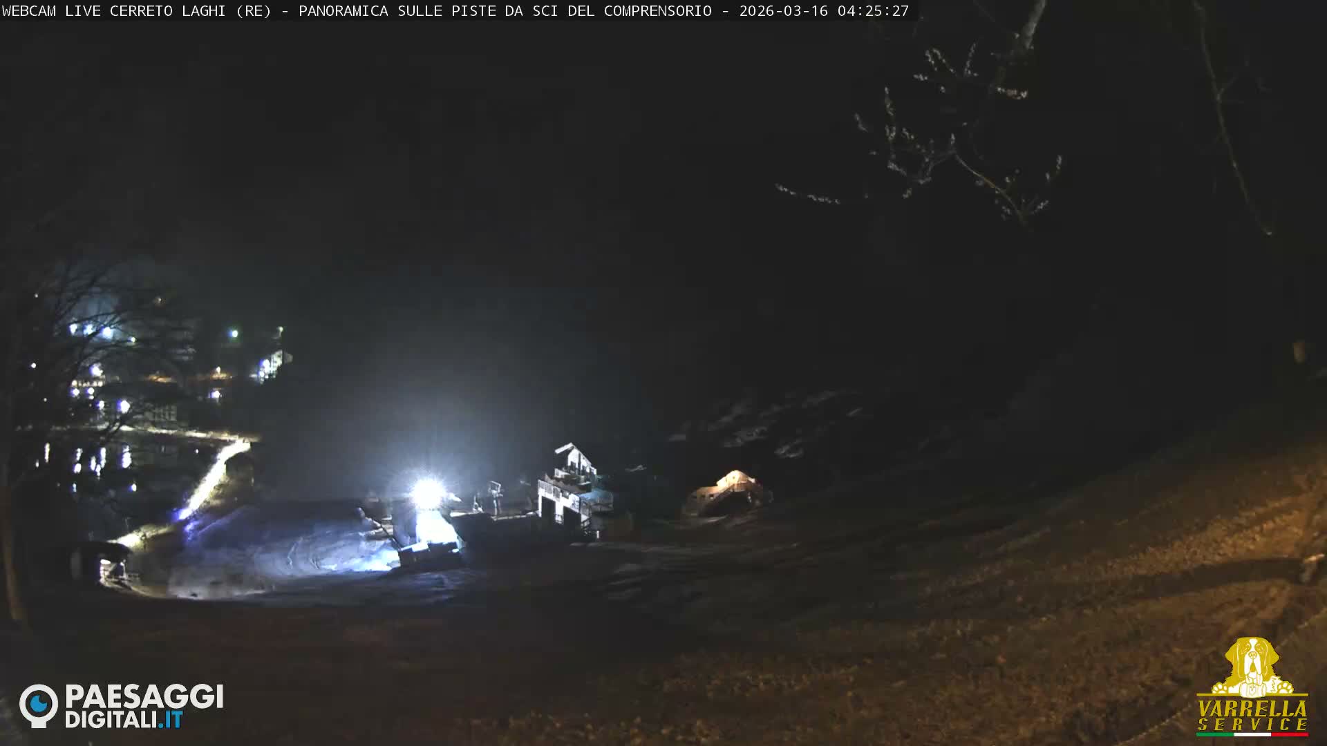 Cerreto Laghi Lakes & Ski Lifts Live Cam -  Reggio Emilia, Emilia-Romagna, Italy