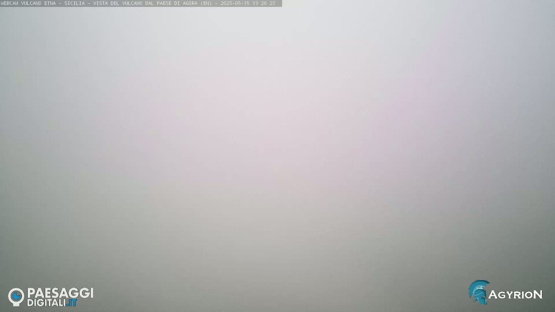 A dense fog obscures the view.