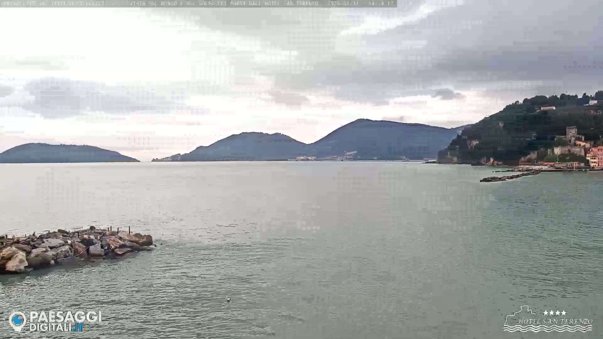  Lerici City & Coast Live Cam - La Spezia, Liguria, Italy