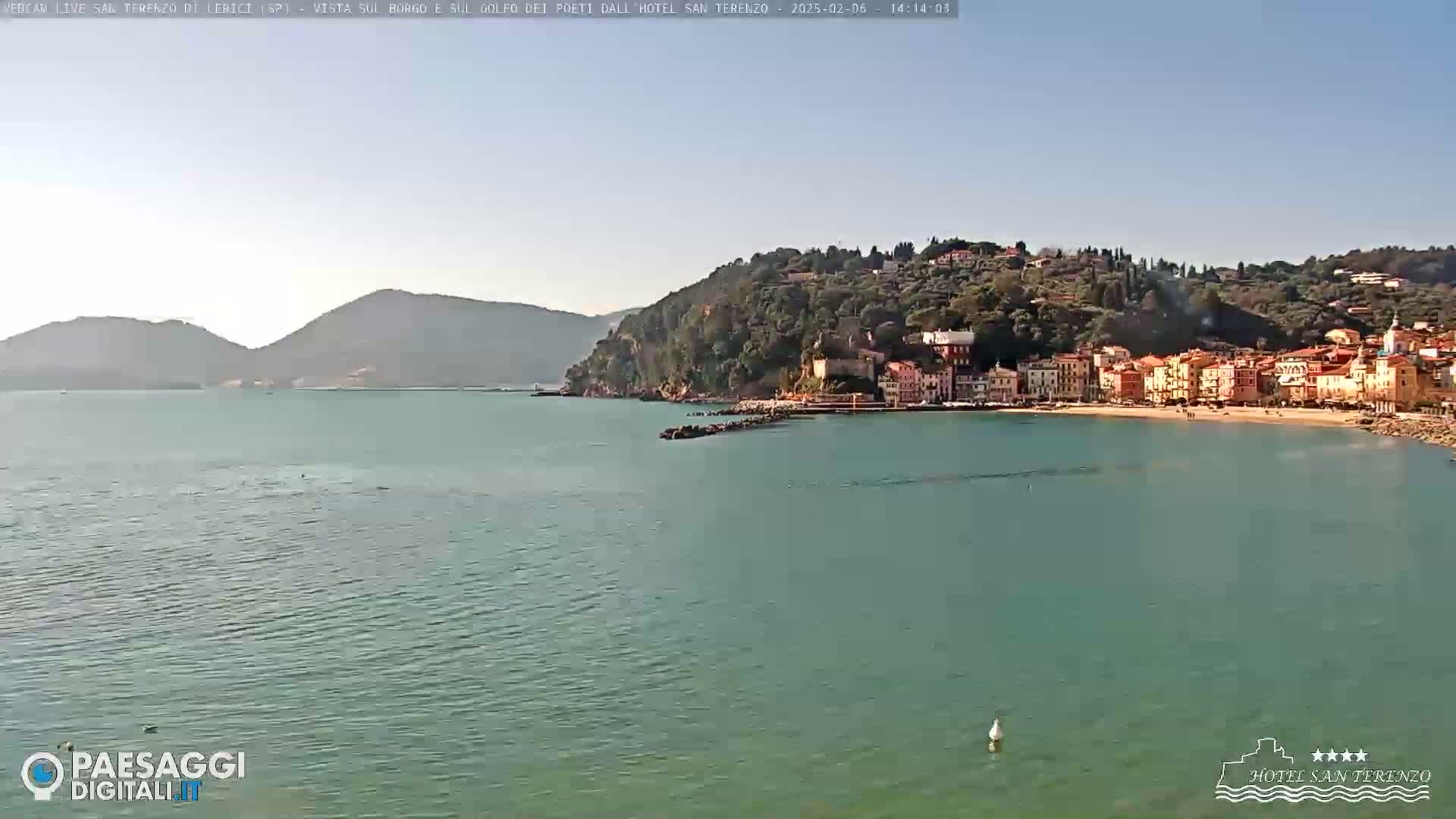  Lerici City & Coast Live Cam - La Spezia, Liguria, Italy