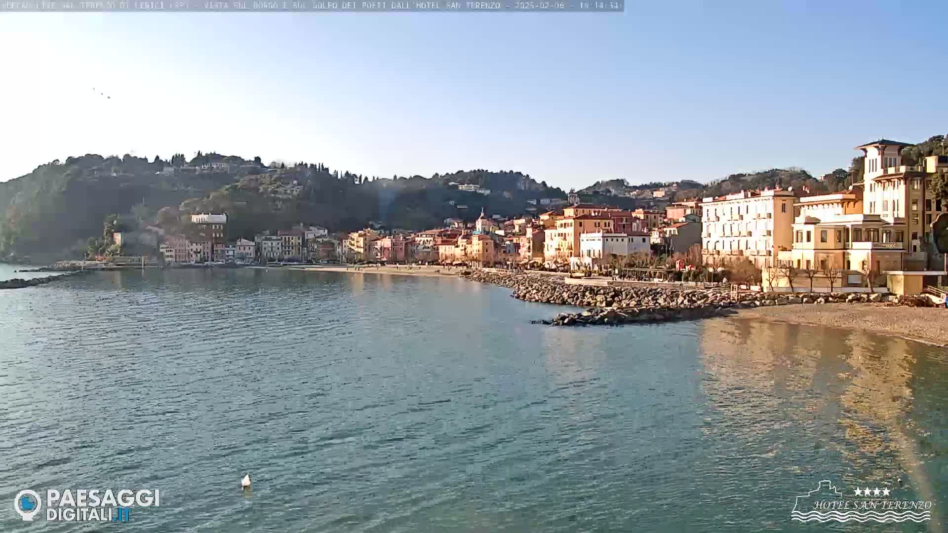  Lerici City & Coast Live Cam - La Spezia, Liguria, Italy