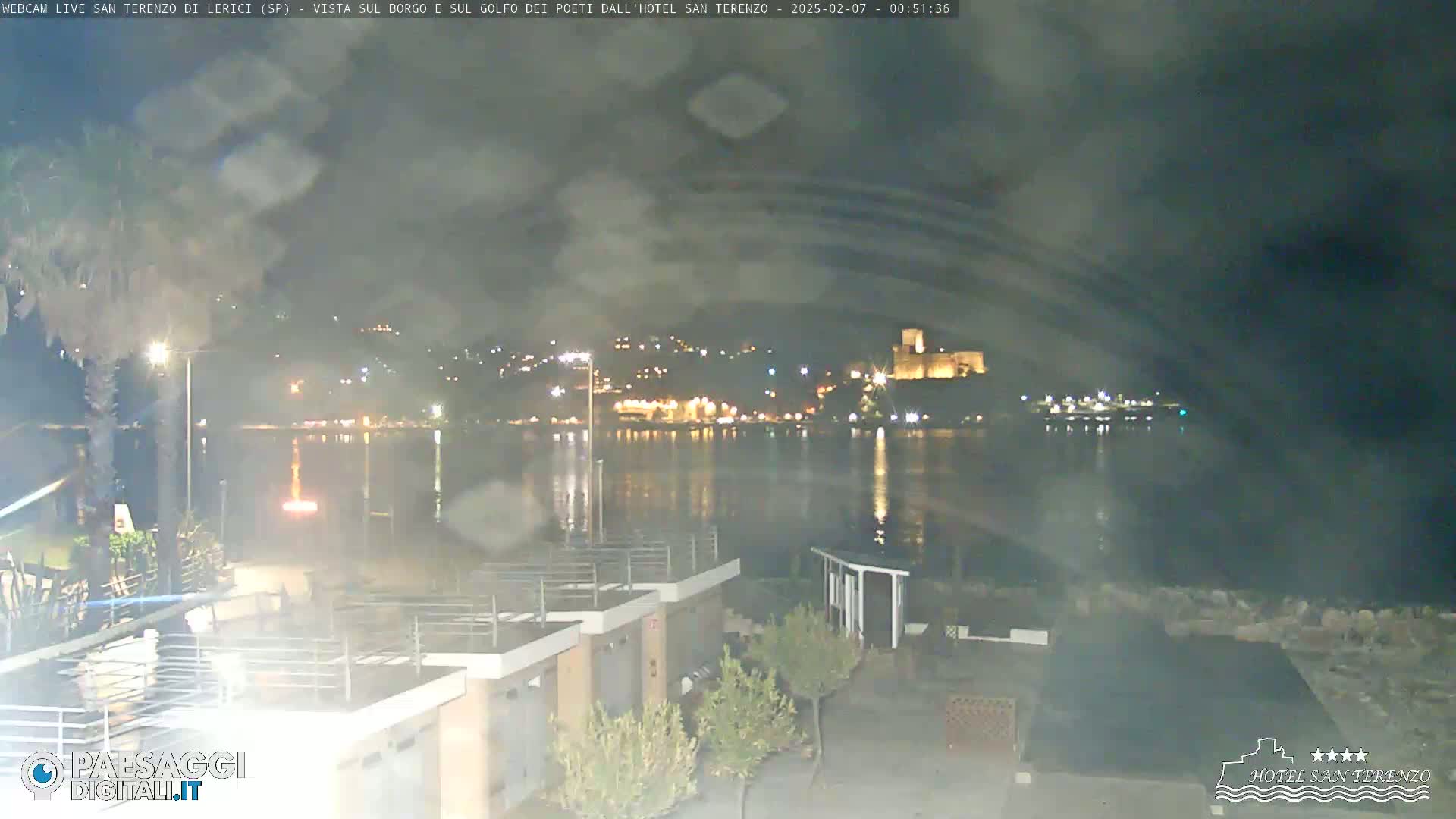  Lerici City & Coast Live Cam - La Spezia, Liguria, Italy