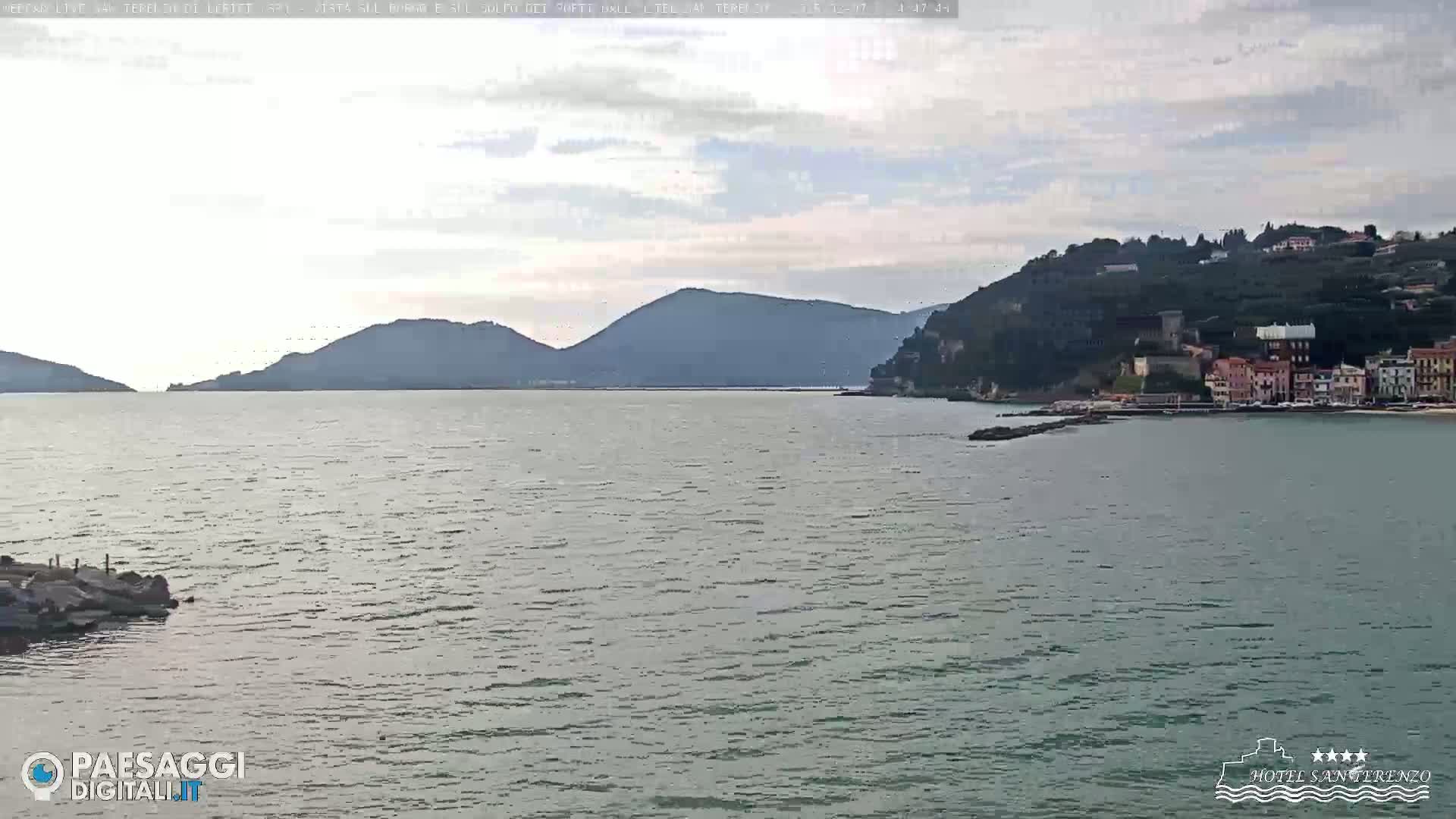  Lerici City & Coast Live Cam - La Spezia, Liguria, Italy