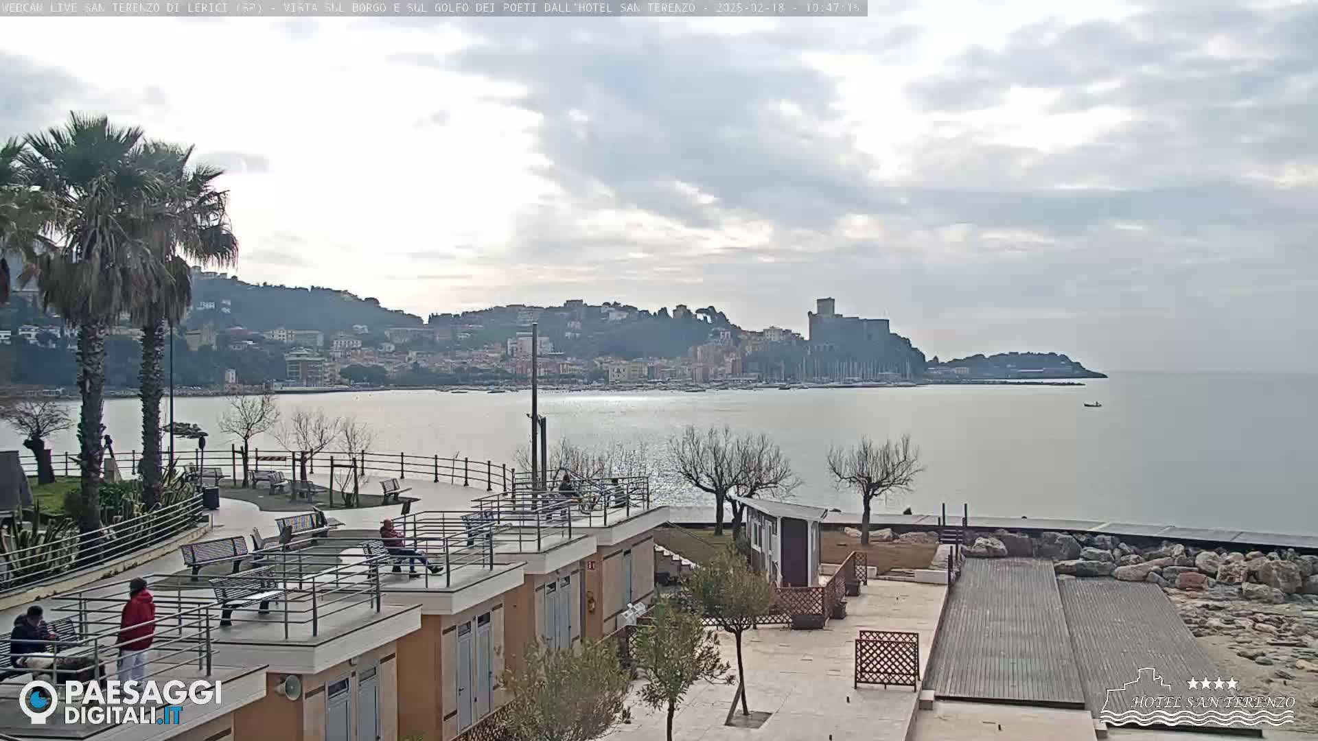  Lerici City & Coast Live Cam - La Spezia, Liguria, Italy
