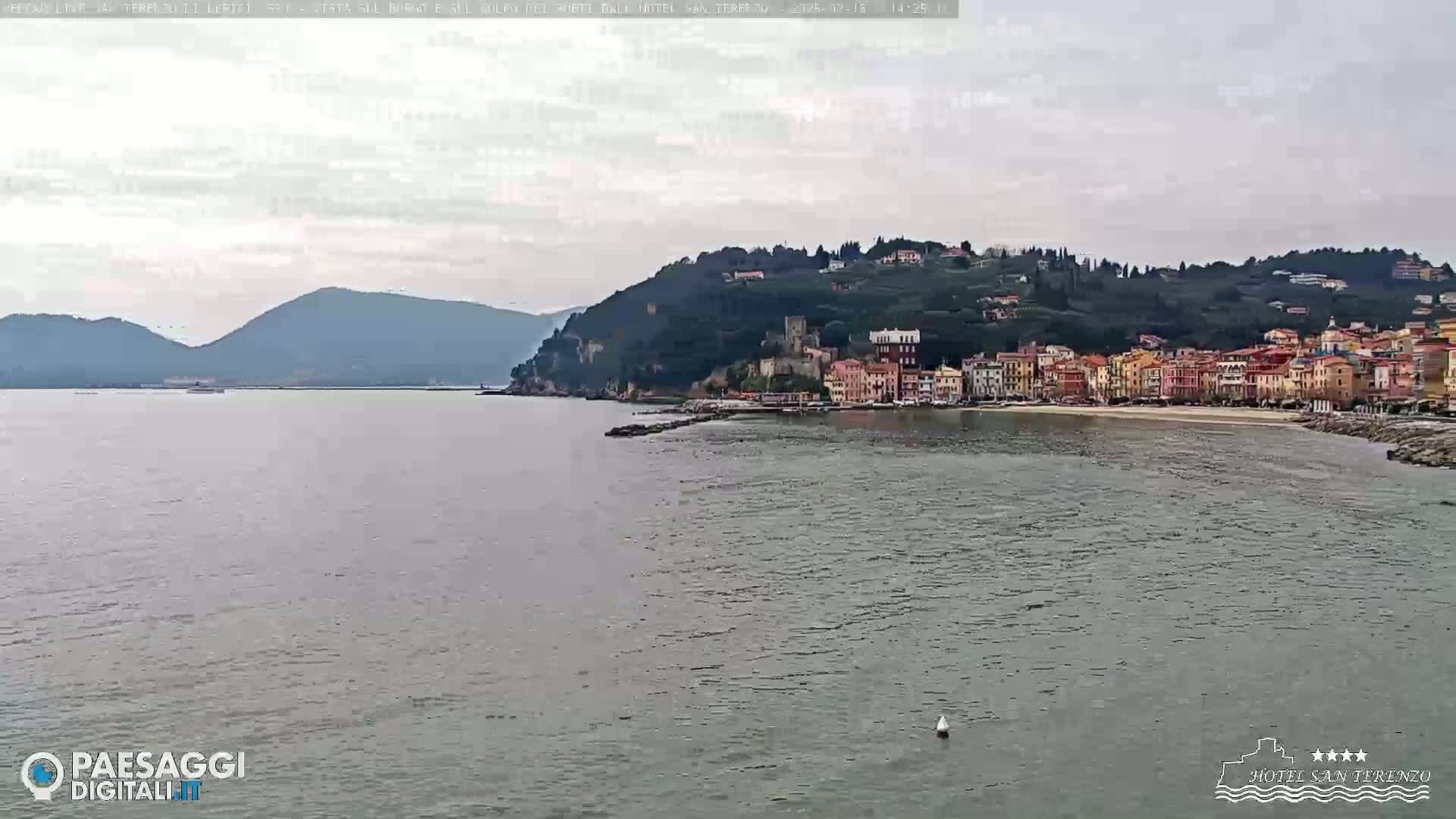 Lerici City & Coast Live Cam - La Spezia, Liguria, Italy
