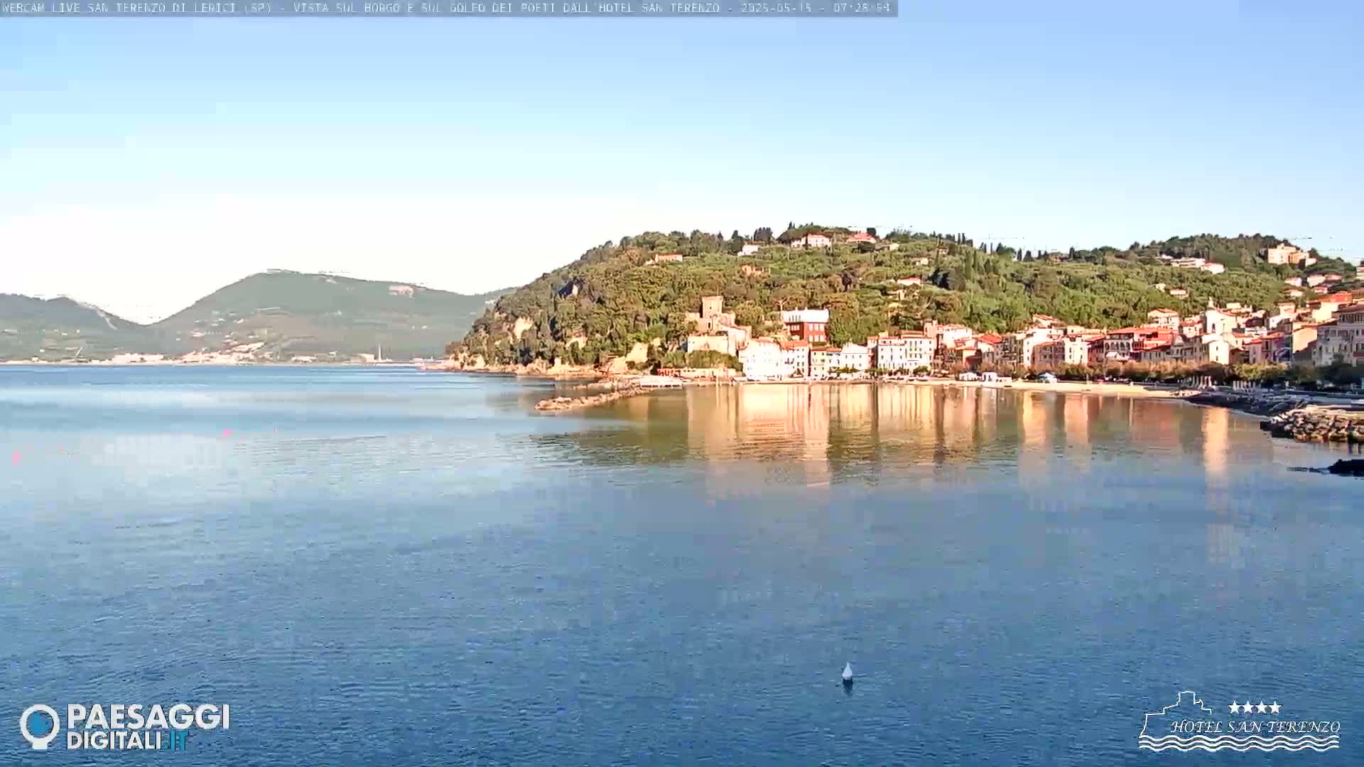  Lerici City & Coast Live Cam - La Spezia, Liguria, Italy