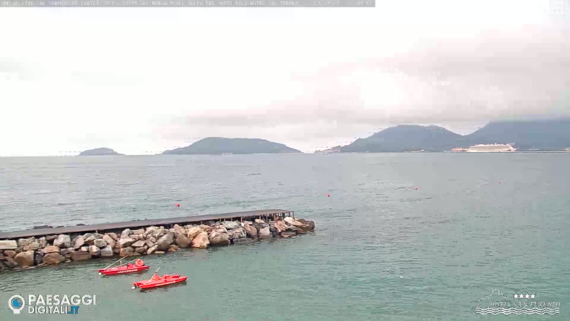  Lerici City & Coast Live Cam - La Spezia, Liguria, Italy